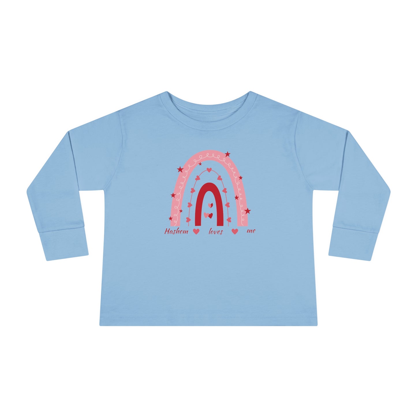 Toddler Girls'Hashem Loves Me Long Sleevet-shirt