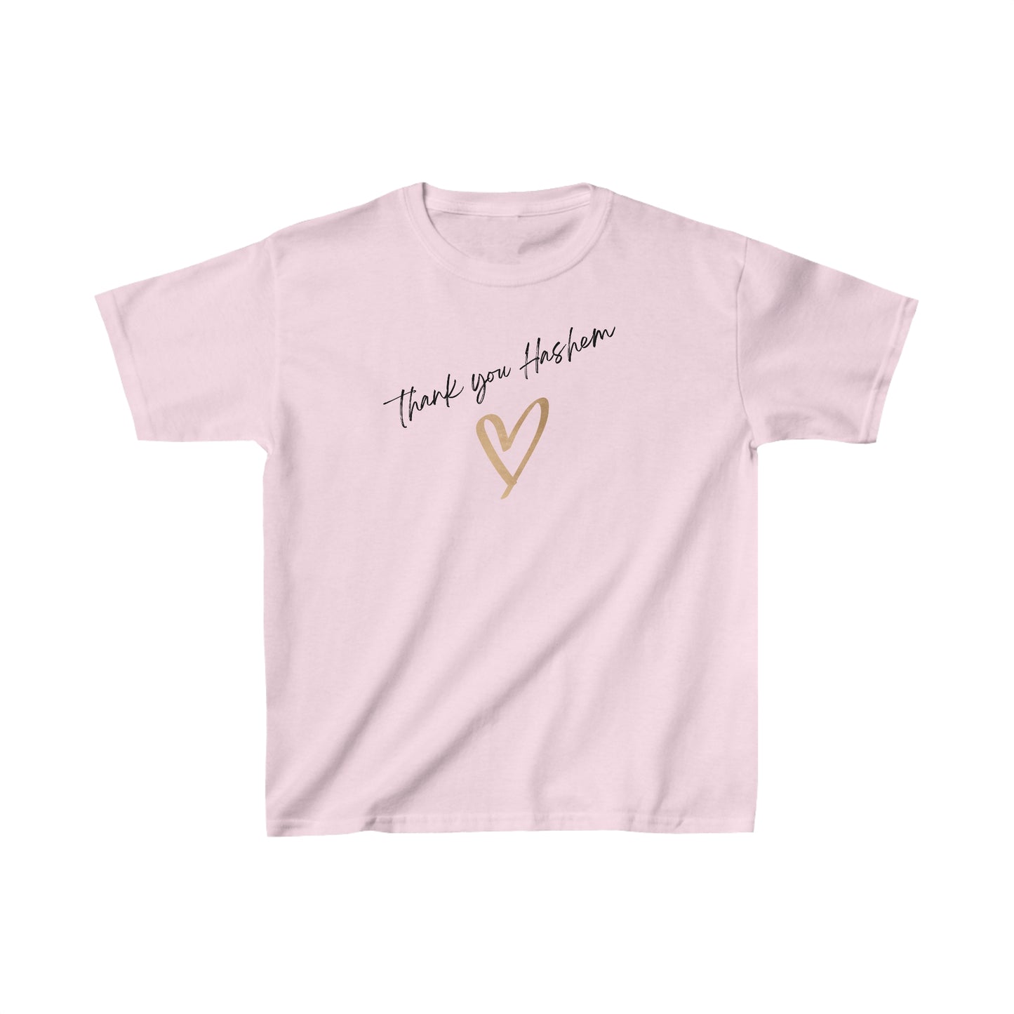 Girls' Thank You Hashem short sleeve t-shirt