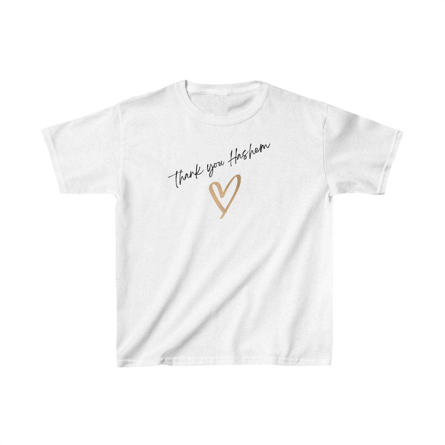 Girls' Thank You Hashem short sleeve t-shirt