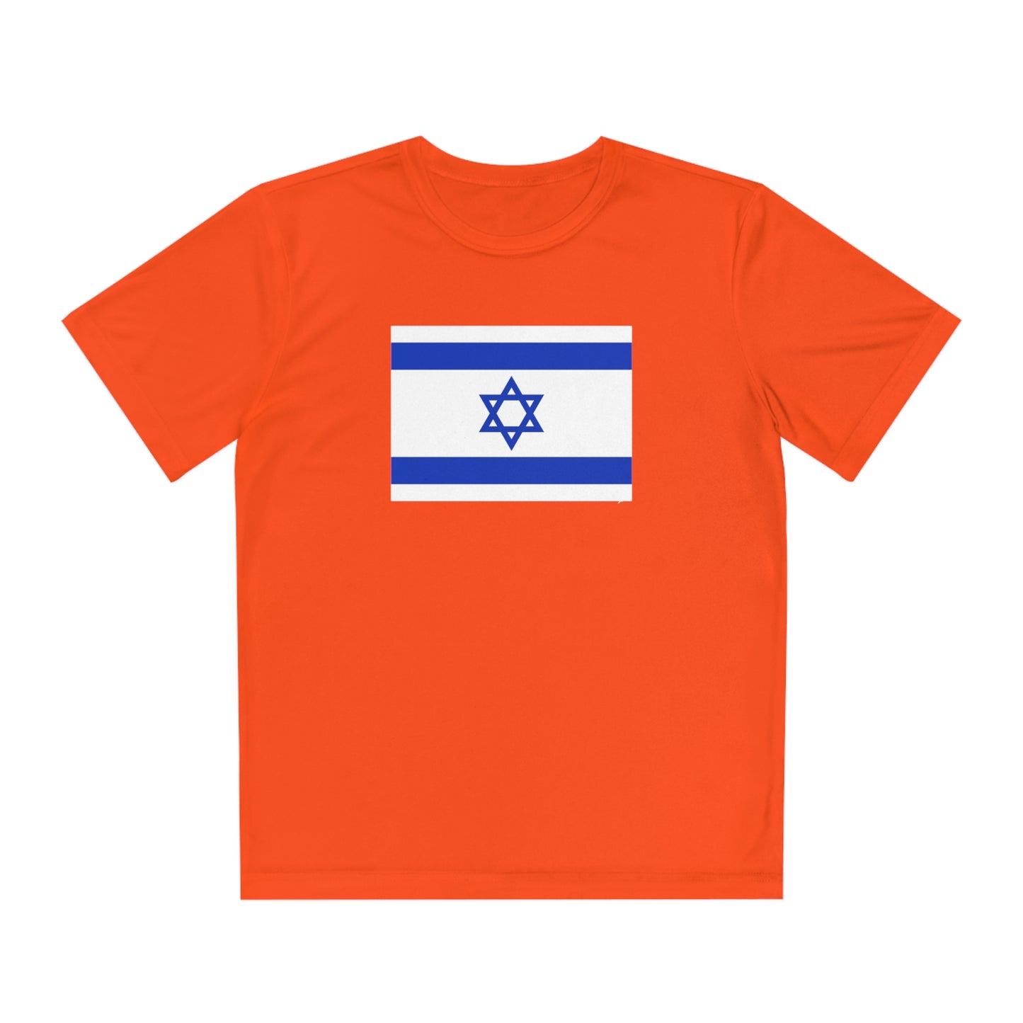 Kids Sport Flag of Israel Tee
