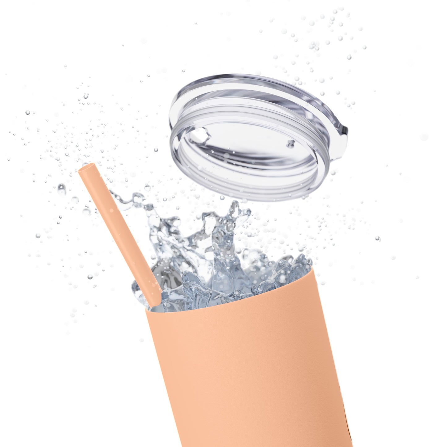 Thank you Teacher - Skinny Tumbler with Straw, 20oz