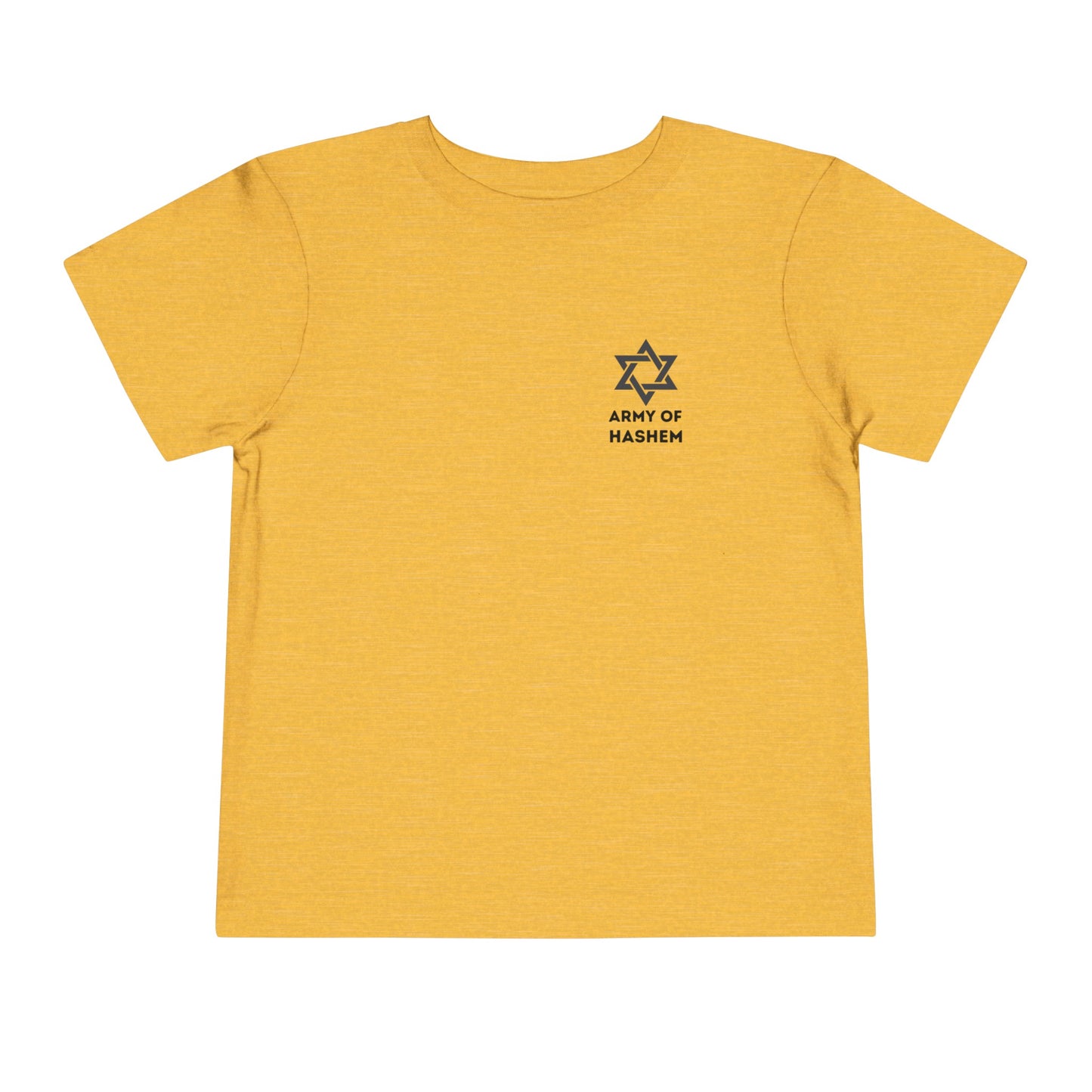 Toddler Magen David Army of Hashem Short Sleeve Tee