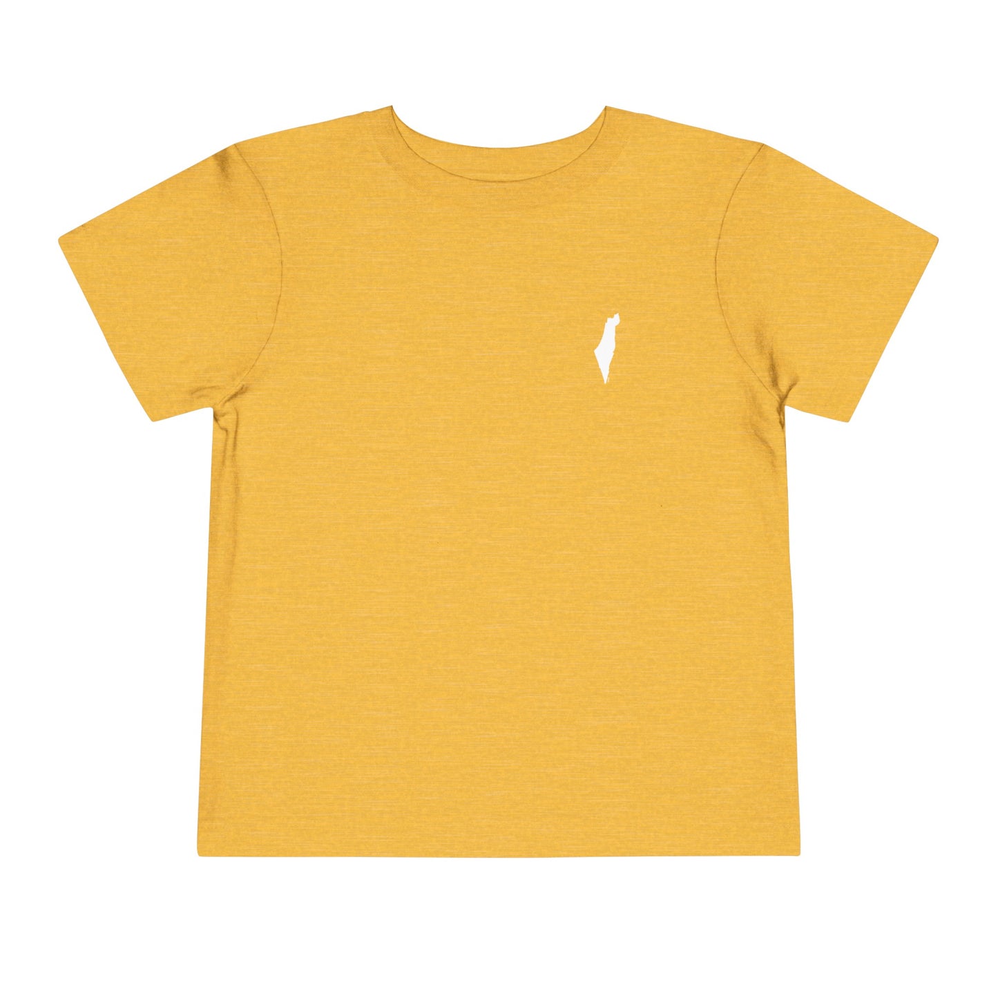 Toddler Map of Israel Short Sleeve Tee