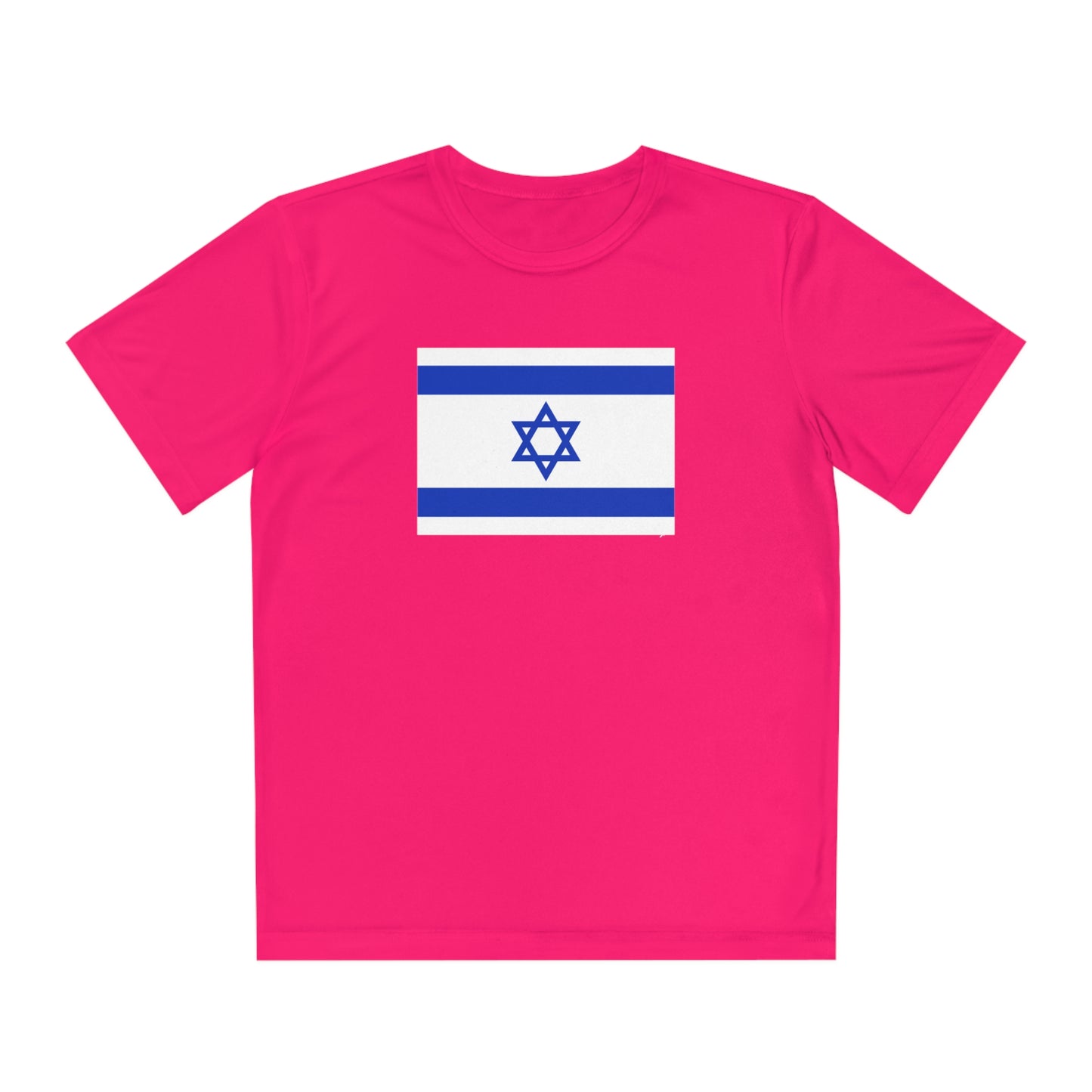 Kids Sport Flag of Israel Tee