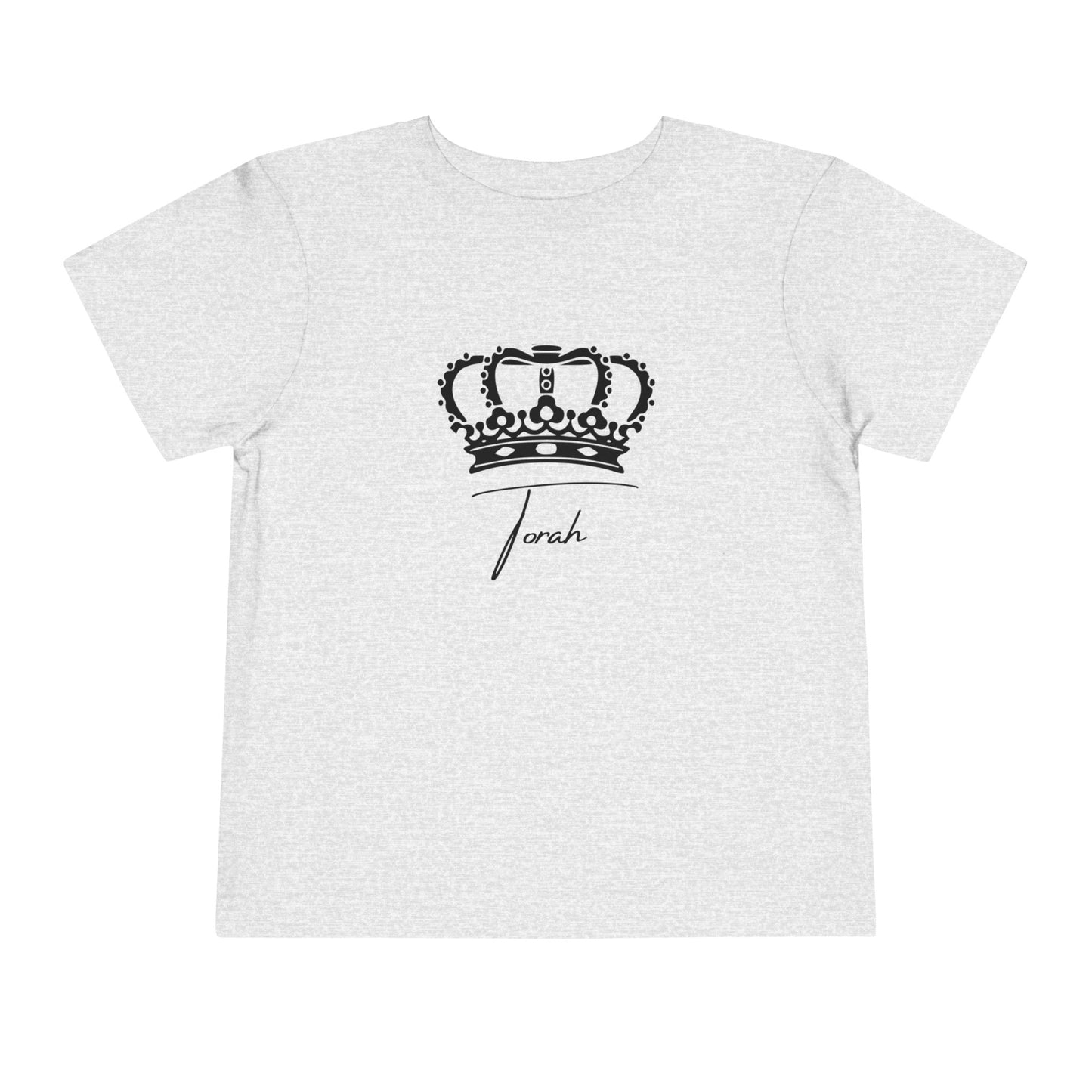 Toddler Crowned Torah Short Sleeve Tee