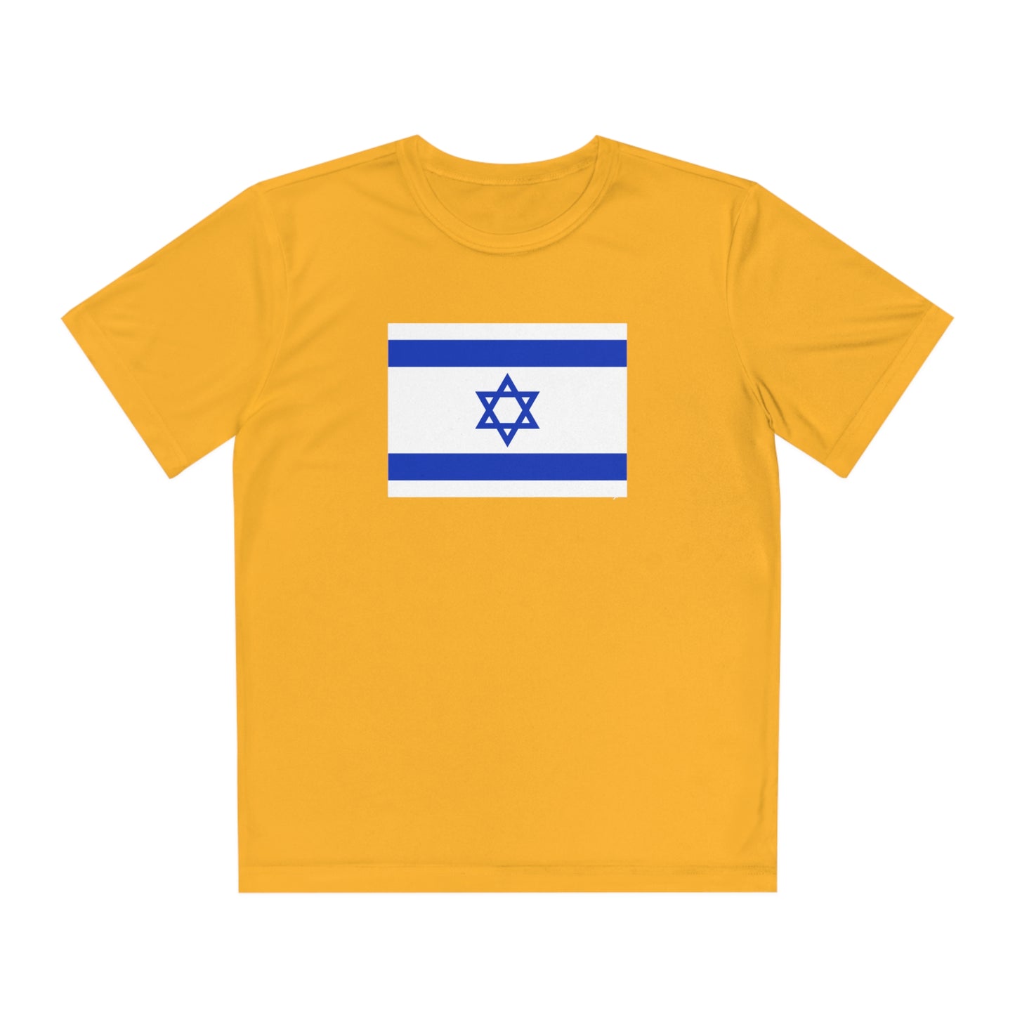 Kids Sport Flag of Israel Tee