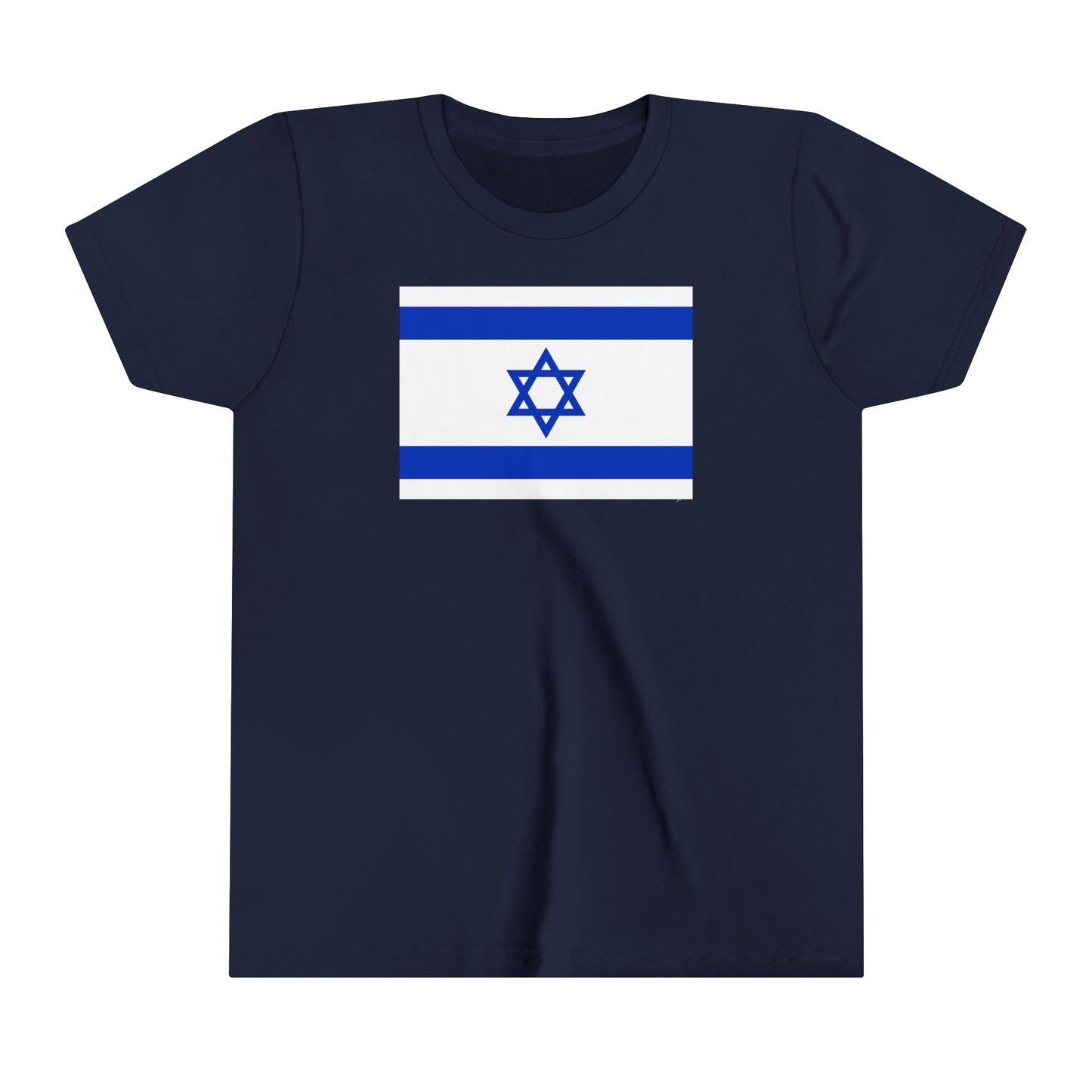 Kids Flag of Israel Short Sleeve Tee