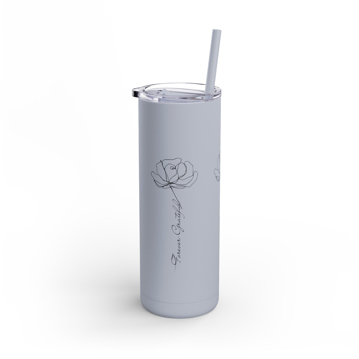 Thank You Morah - Maars Skinny Matte Tumbler, 20oz