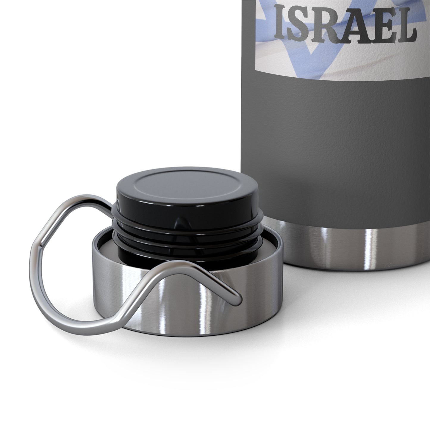 I stand with Israel - Copper Vacuum Insulated Bottle, 22oz