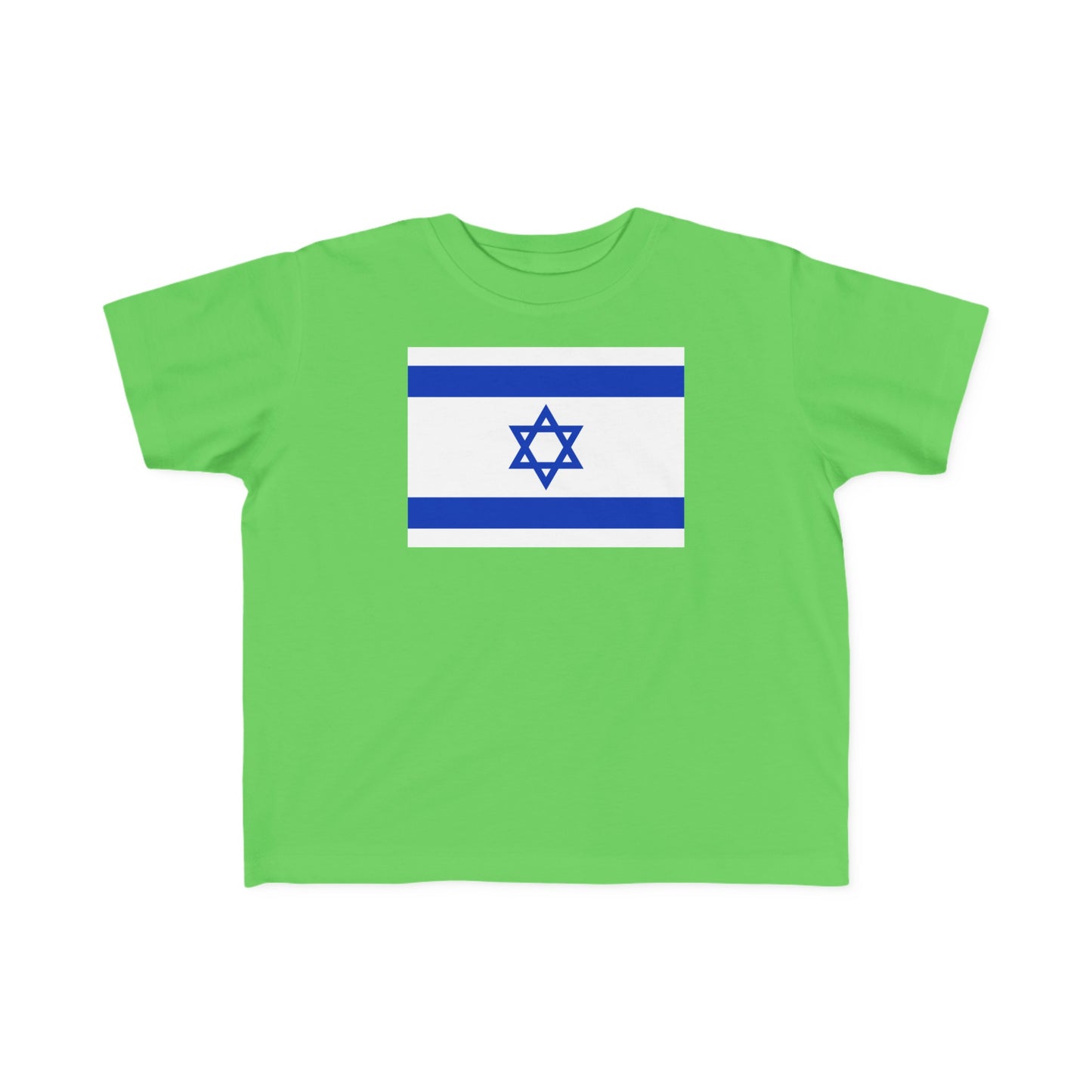 Toddler Flag of Israel Short Sleeve Jersey