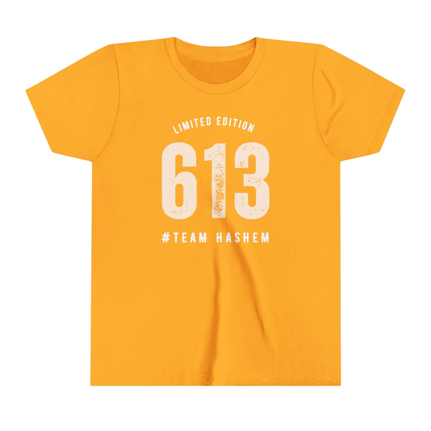 Kids 613 Team Hashem Short Sleeve Tee (Modern style - fitted cut)