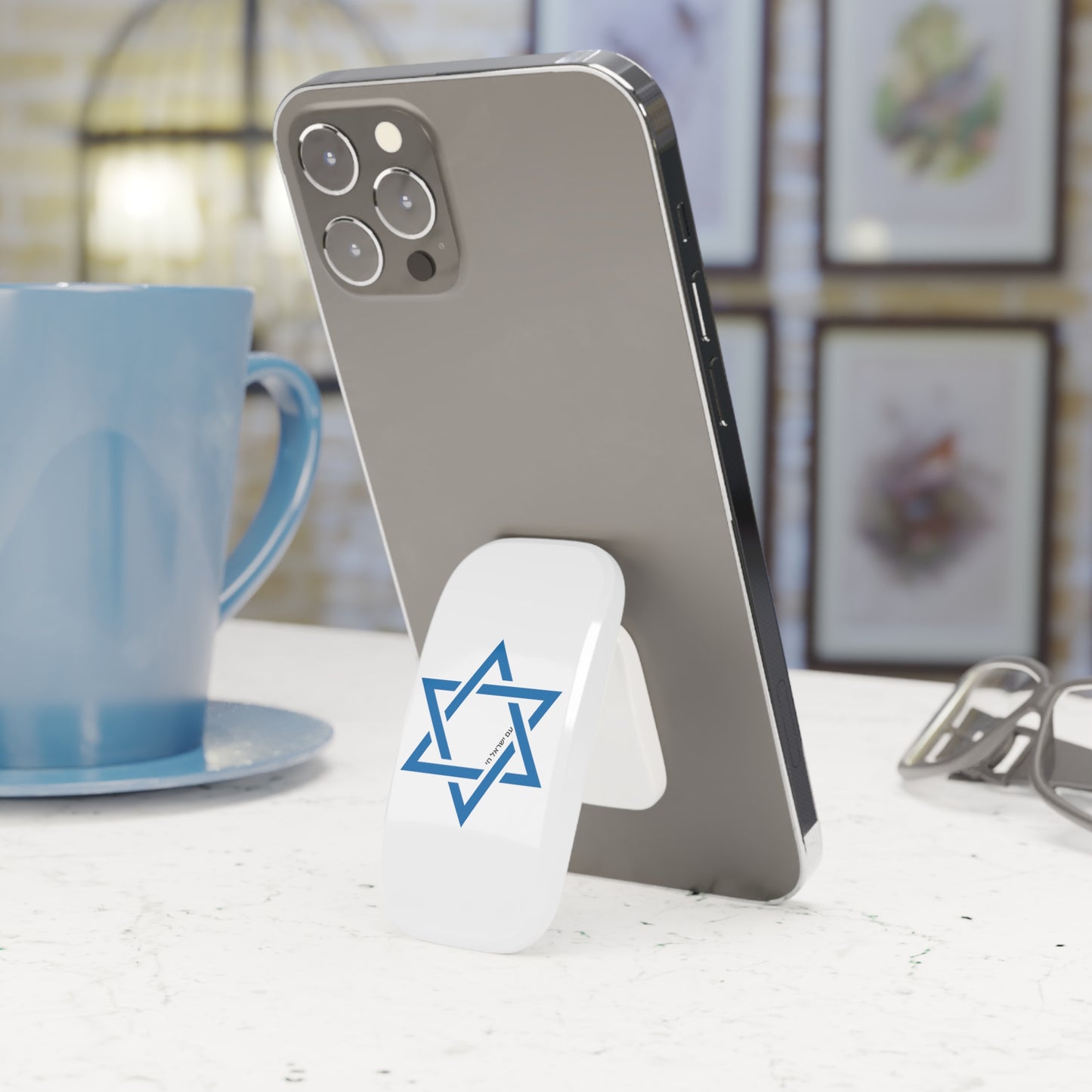 Magen David - Phone Click-On Grip