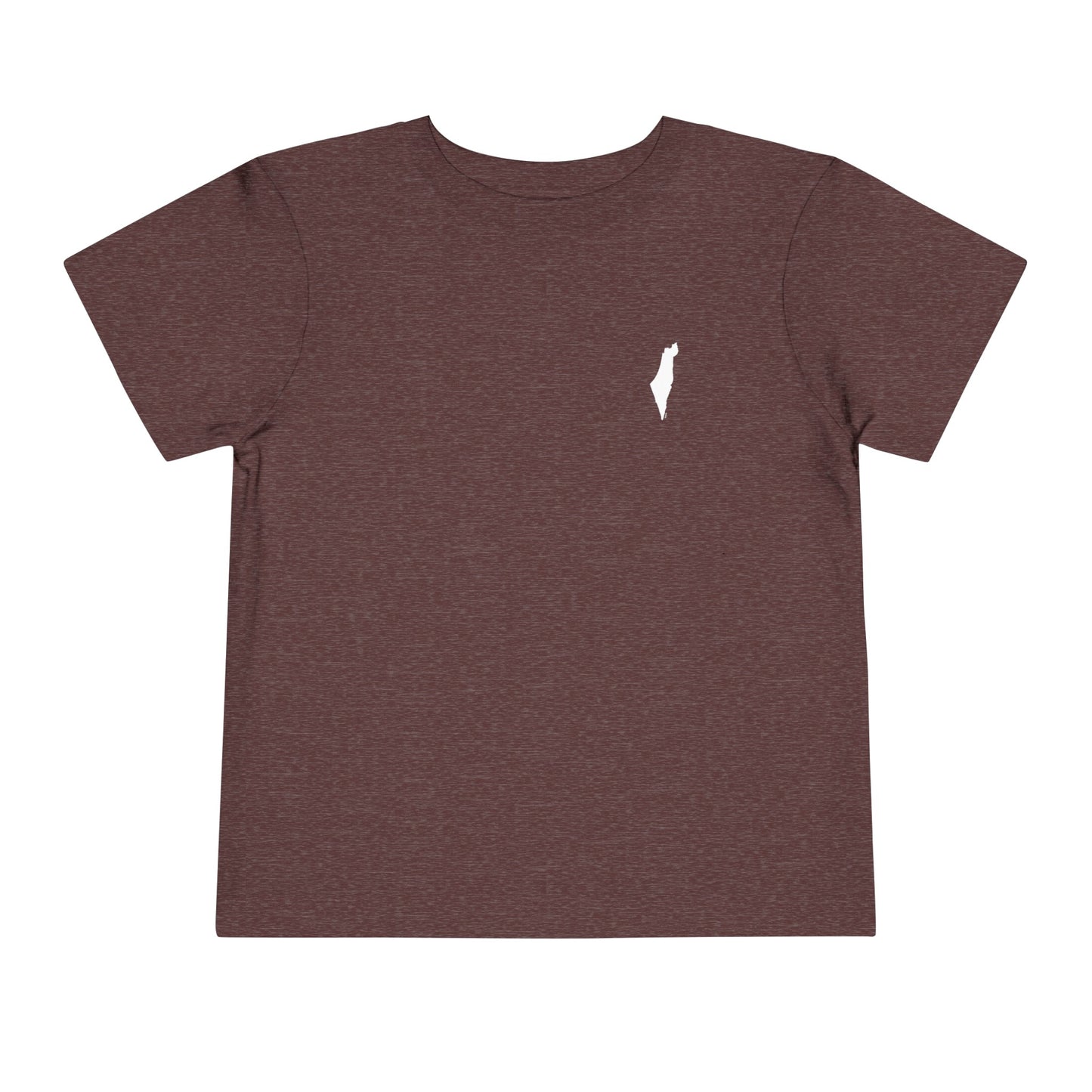 Toddler Map of Israel Short Sleeve Tee
