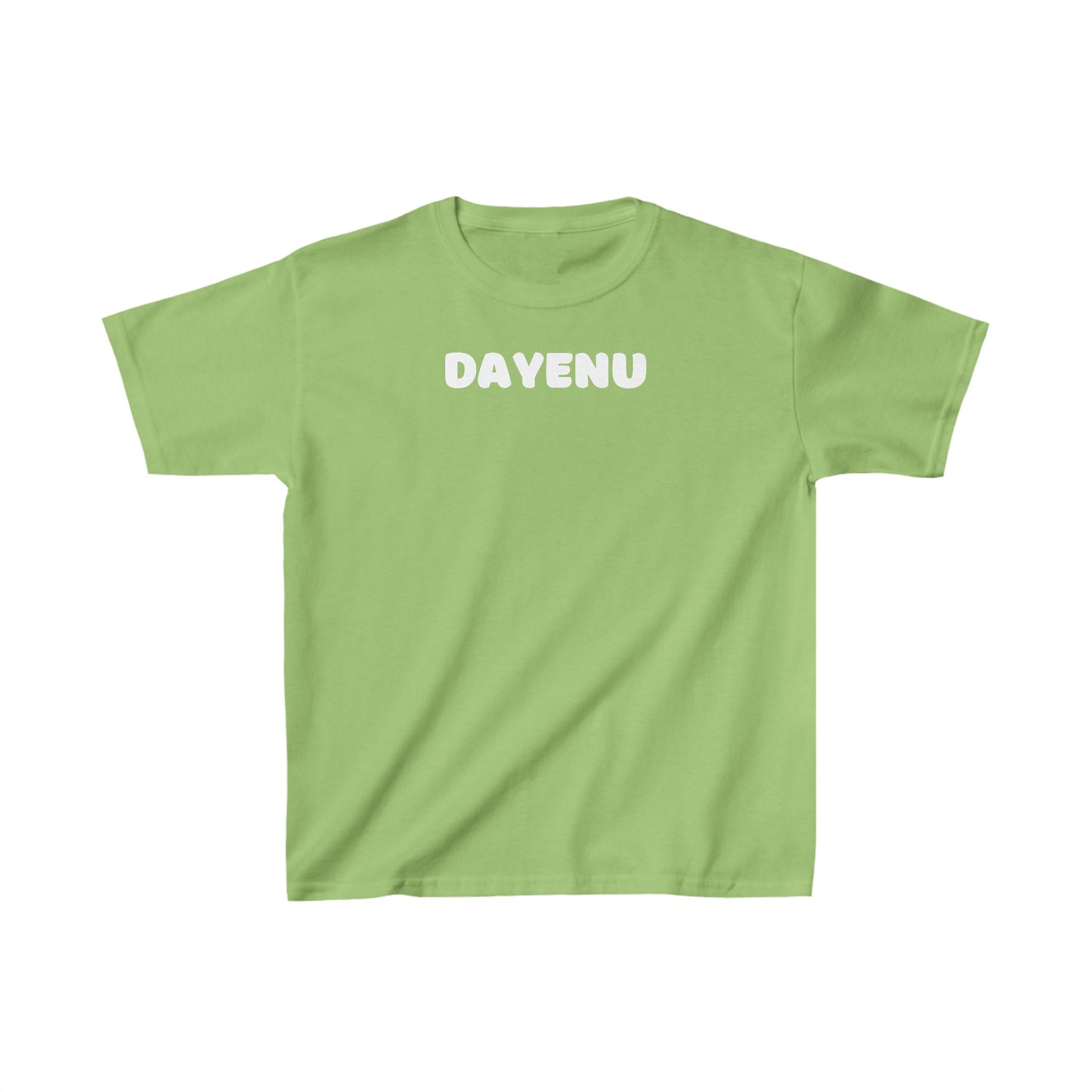 Kids Dayenu short sleeve t-shirt