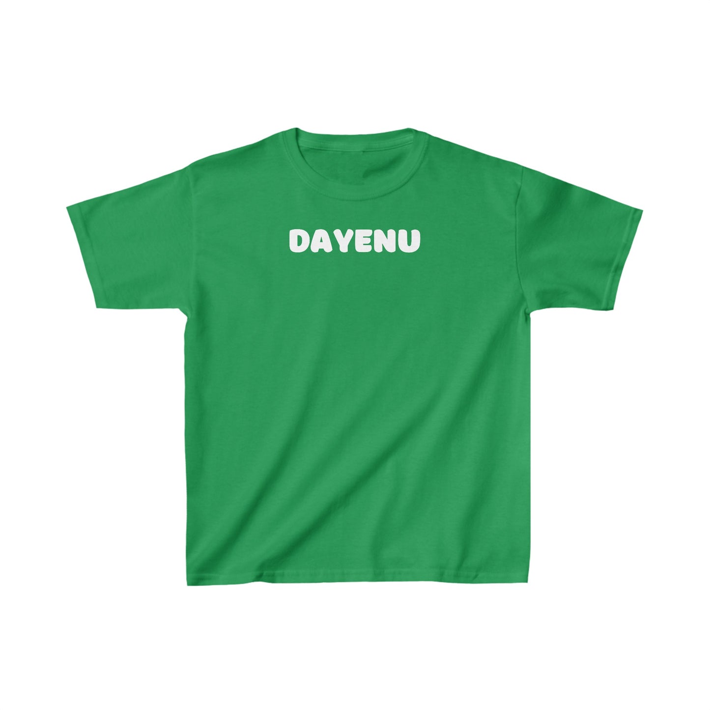 Kids Dayenu short sleeve t-shirt