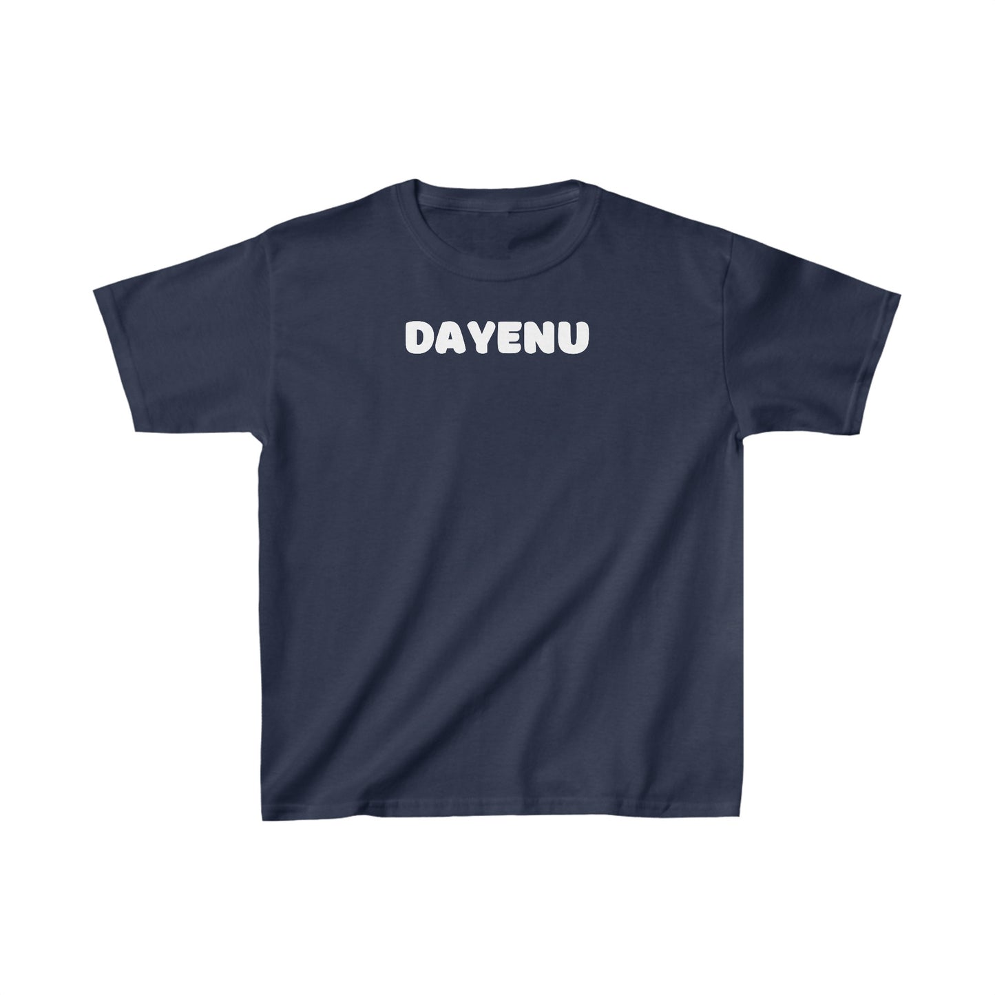 Kids Dayenu short sleeve t-shirt