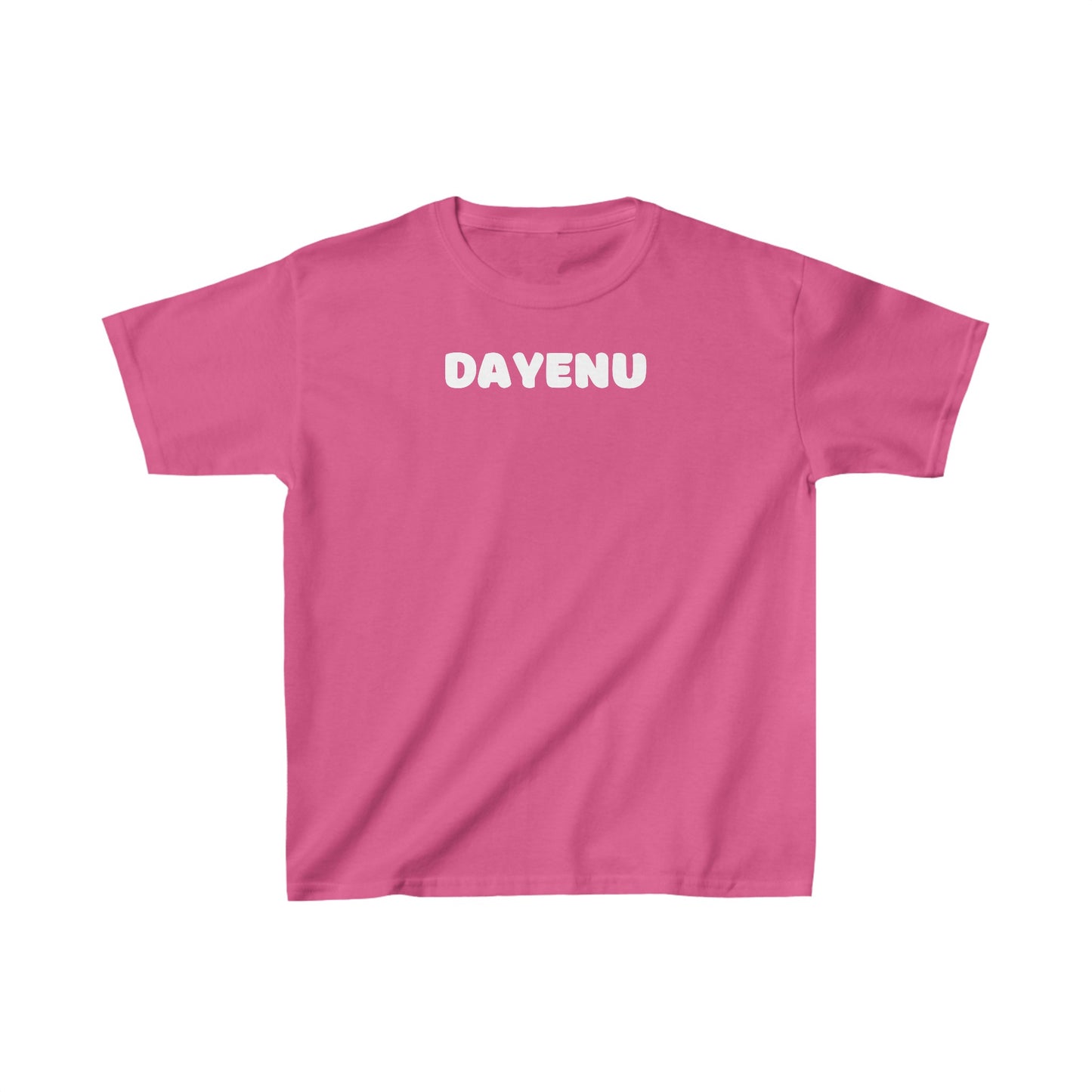Kids Dayenu short sleeve t-shirt