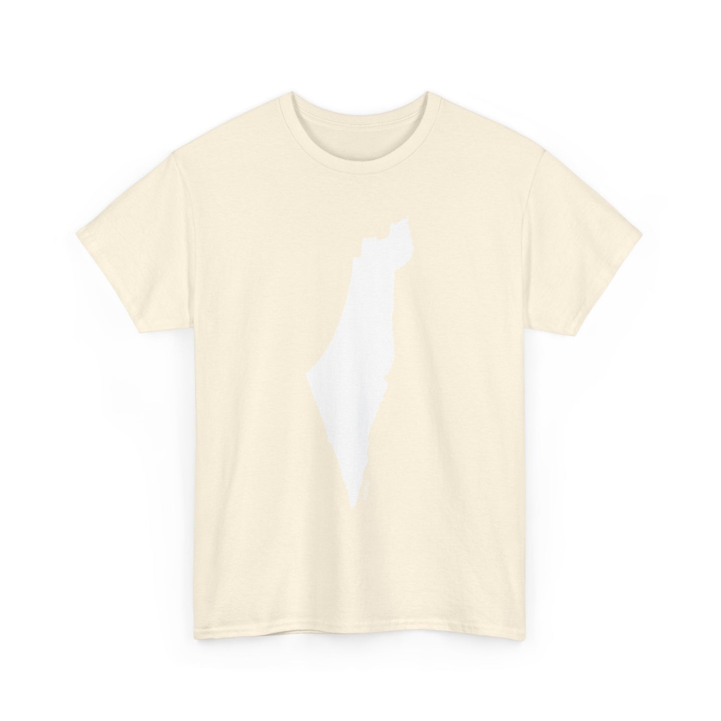 Adult Map of Israel Short Sleeve Tee