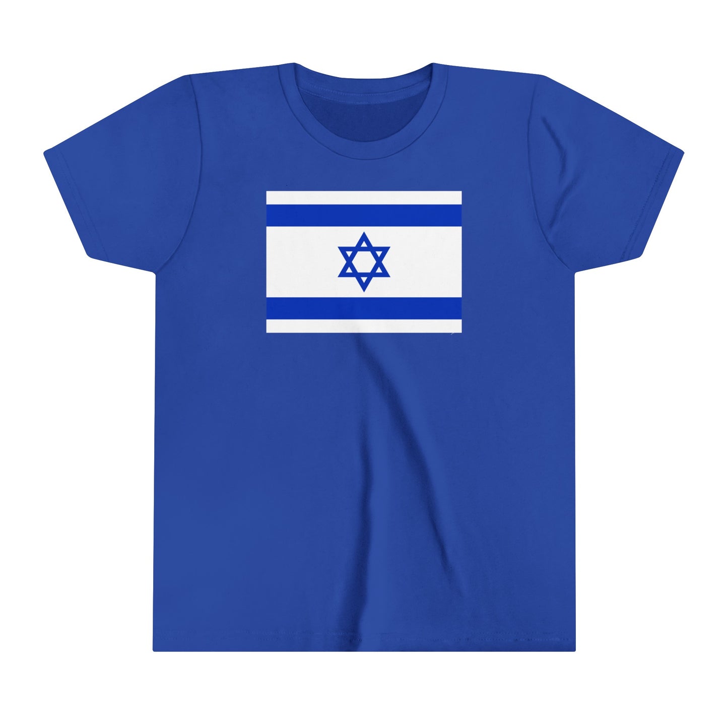 Kids Flag of Israel Short Sleeve Tee