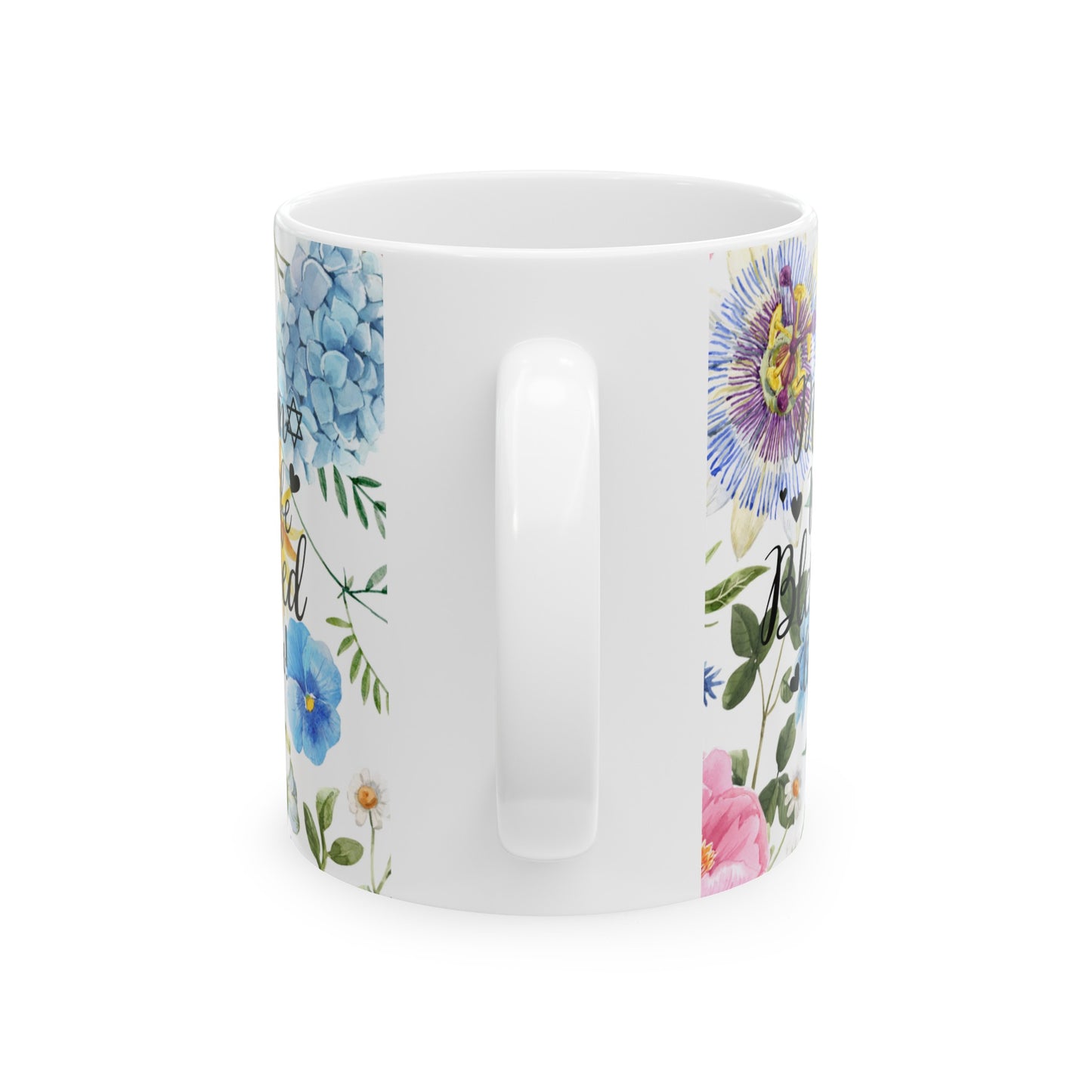 Mom Wife Blessed Life Ceramic Mug, (11oz, 15oz)