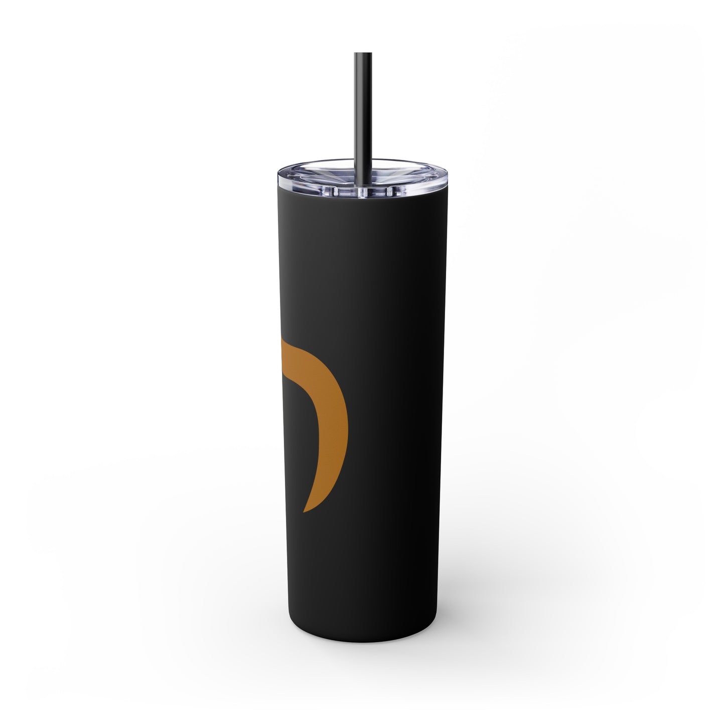 Gold Chai Tumbler with Straw, 20oz