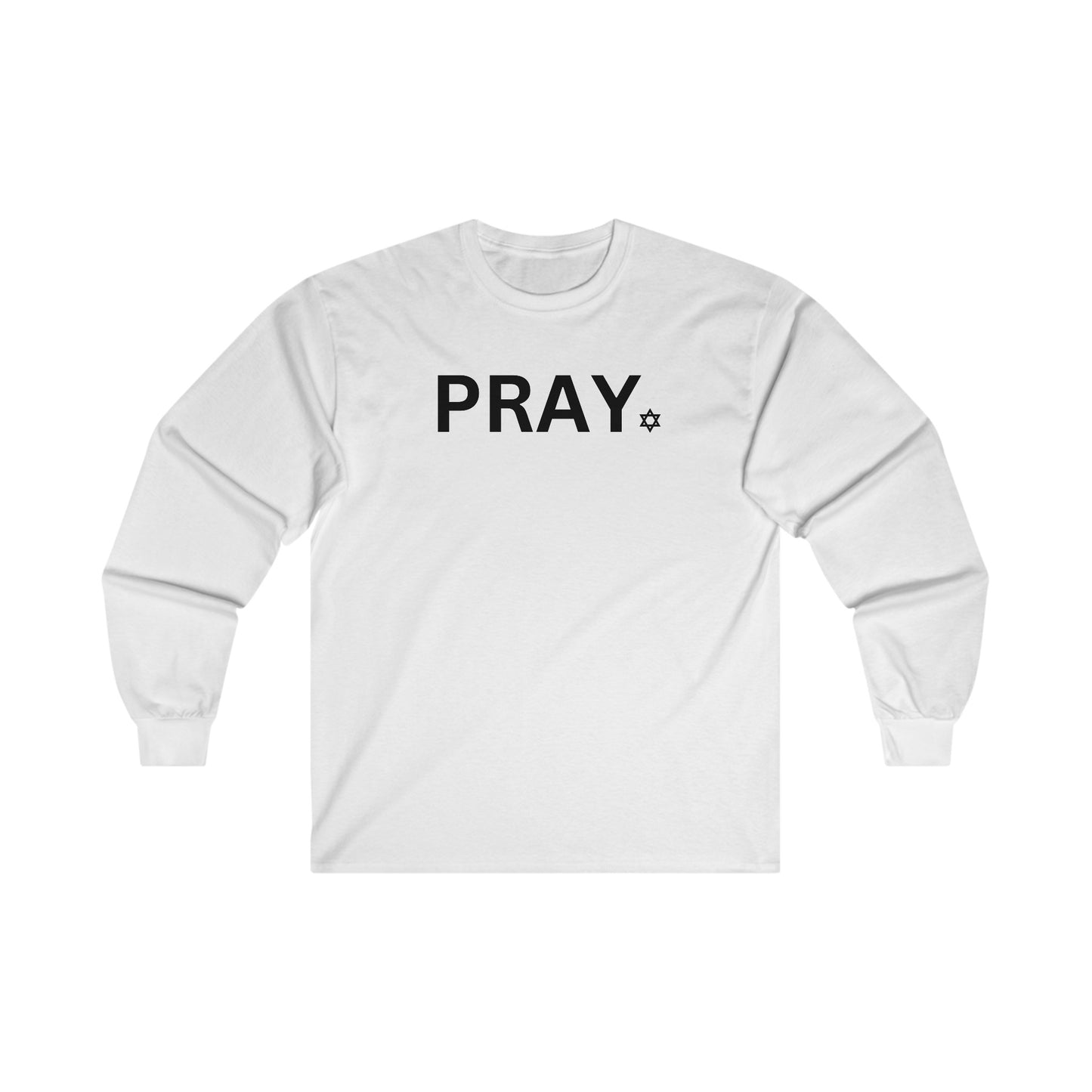 Adult Unisex PRAY Long Sleeve Tee