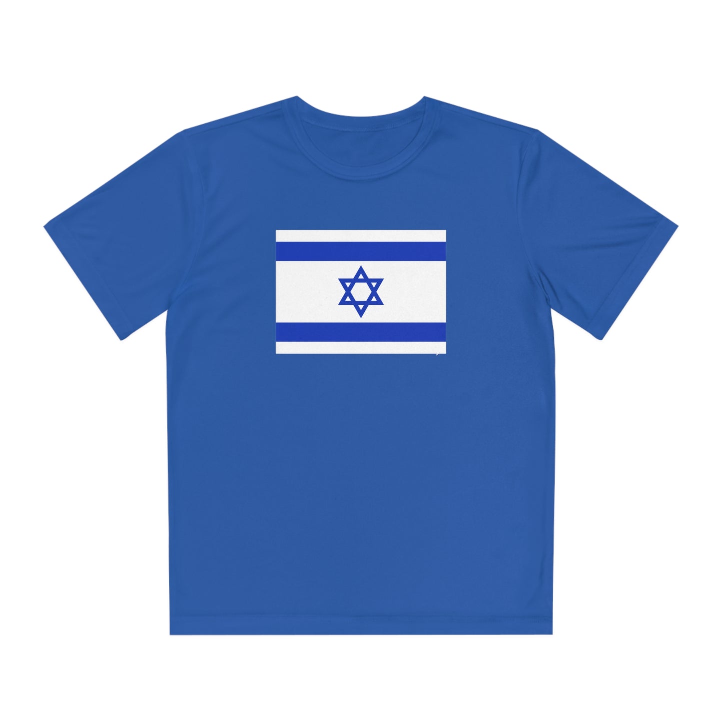 Kids Sport Flag of Israel Tee