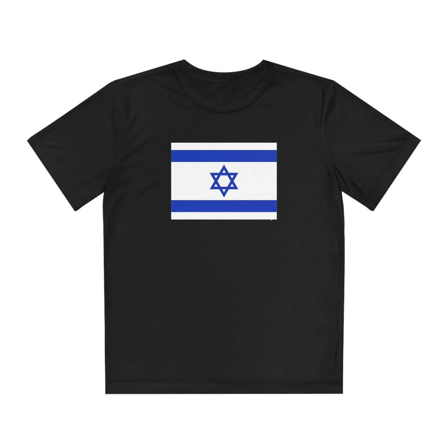 Kids Sport Flag of Israel Tee