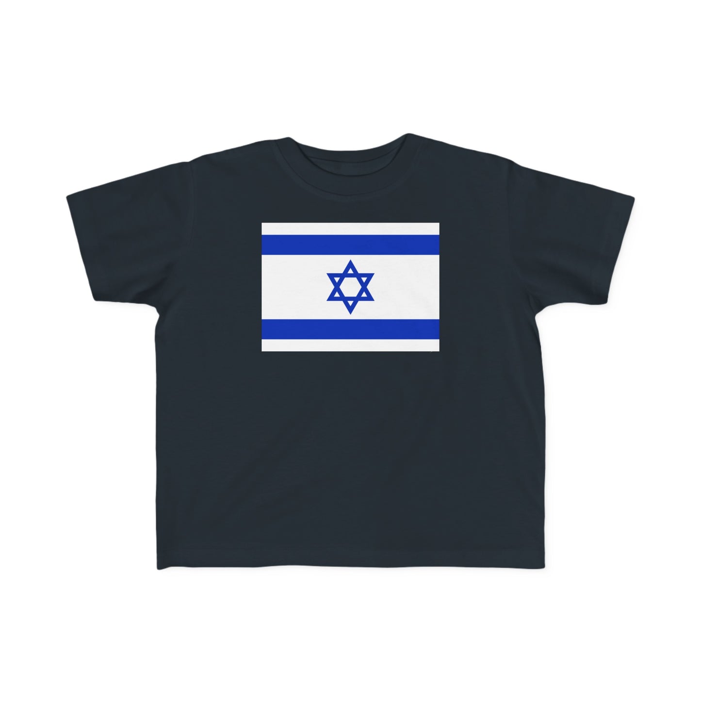 Toddler Flag of Israel Short Sleeve Jersey