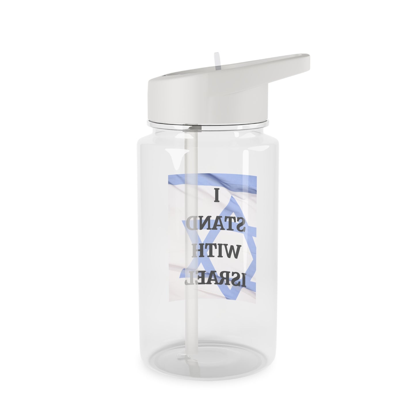 I stand with Israel - Tritan Water Bottle
