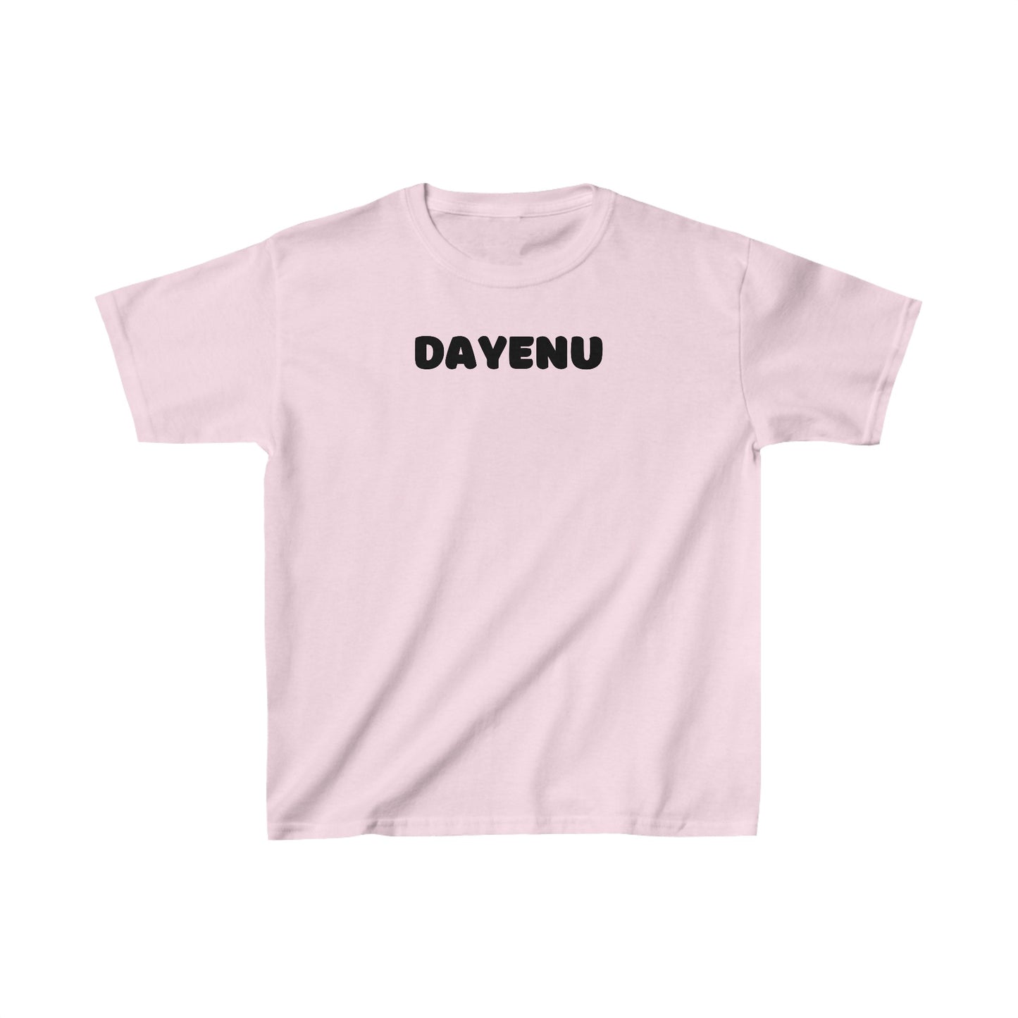 Kids Dayenu short sleeve t-shirt