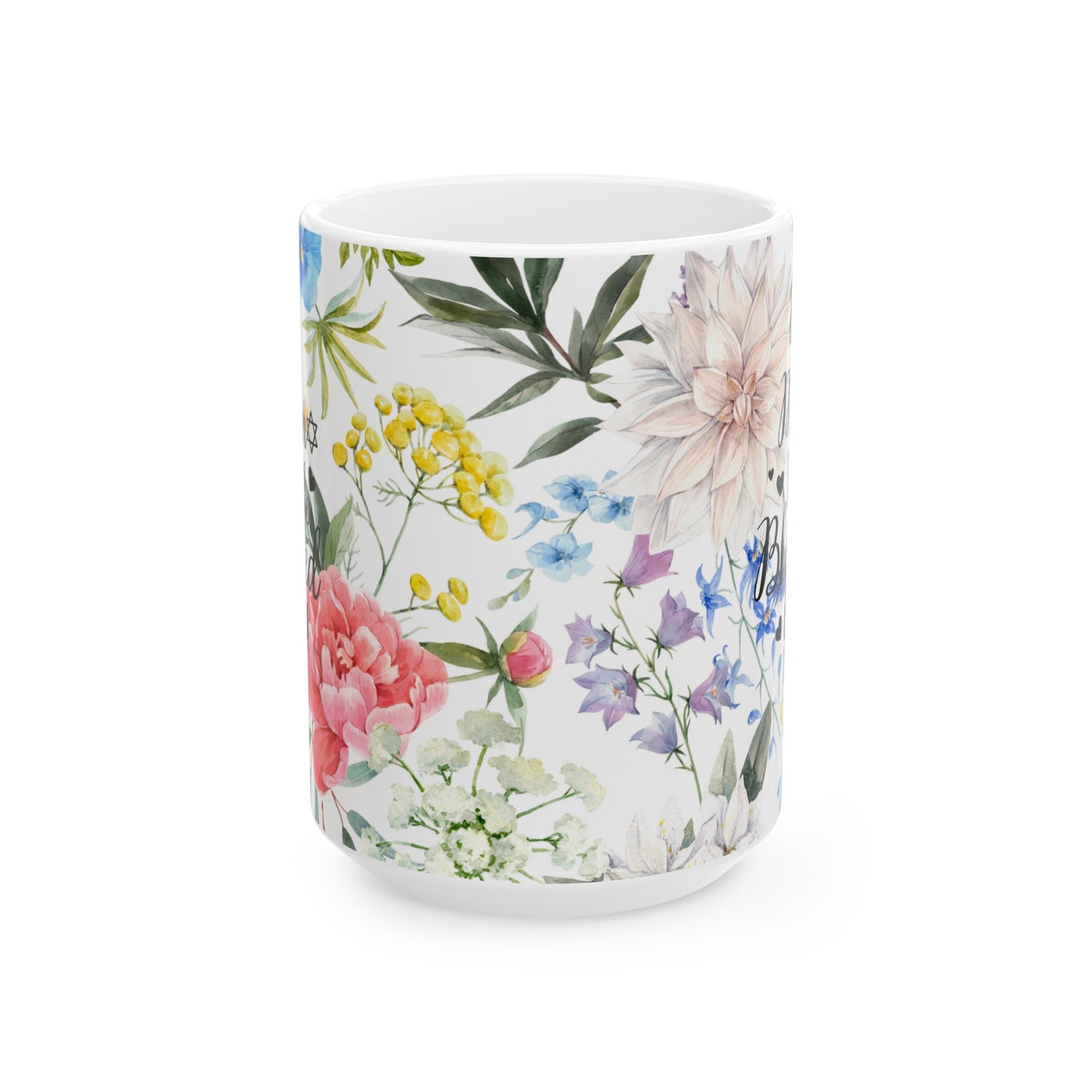 Mom Wife Blessed Life Ceramic Mug, (11oz, 15oz)