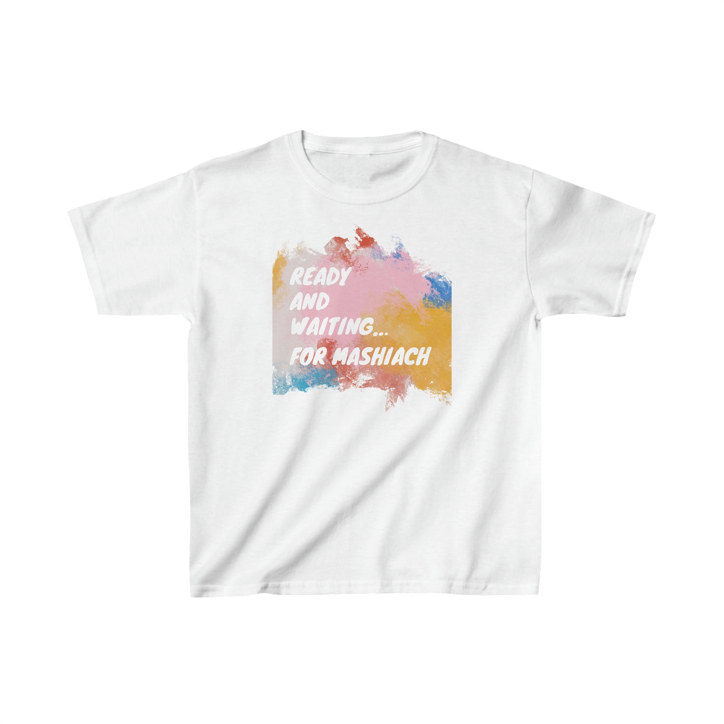 Girls' Ready and Waiting for Mashiach short sleeve t-shirt