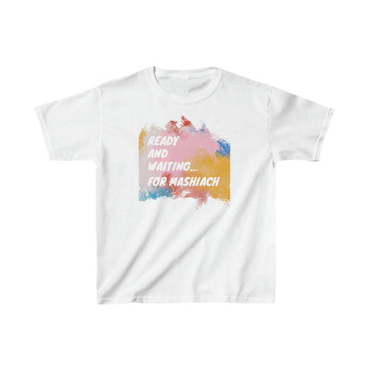 Girls' Ready and Waiting for Mashiach short sleeve t-shirt
