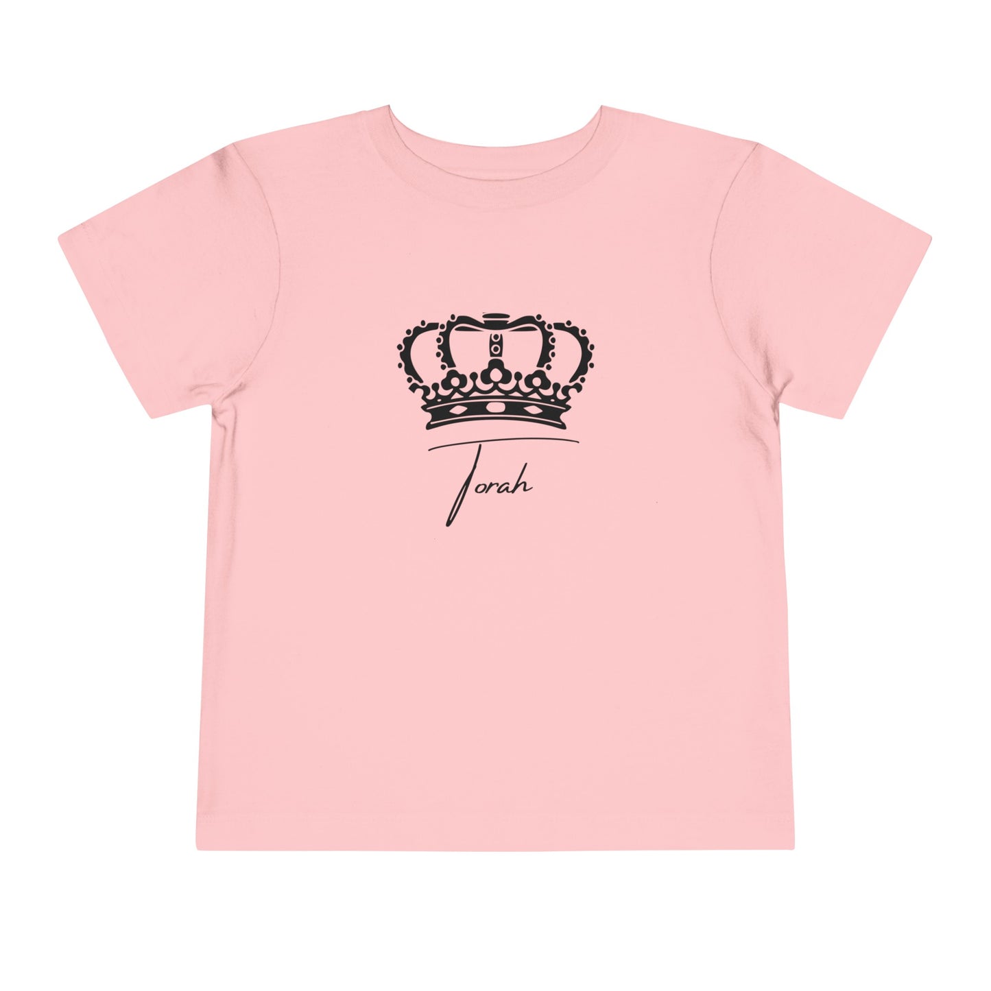 Toddler Crowned Torah Short Sleeve Tee