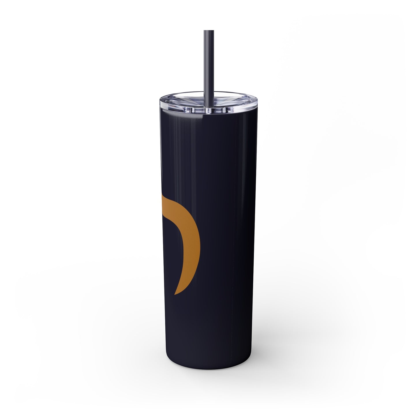 Gold Chai Tumbler with Straw, 20oz