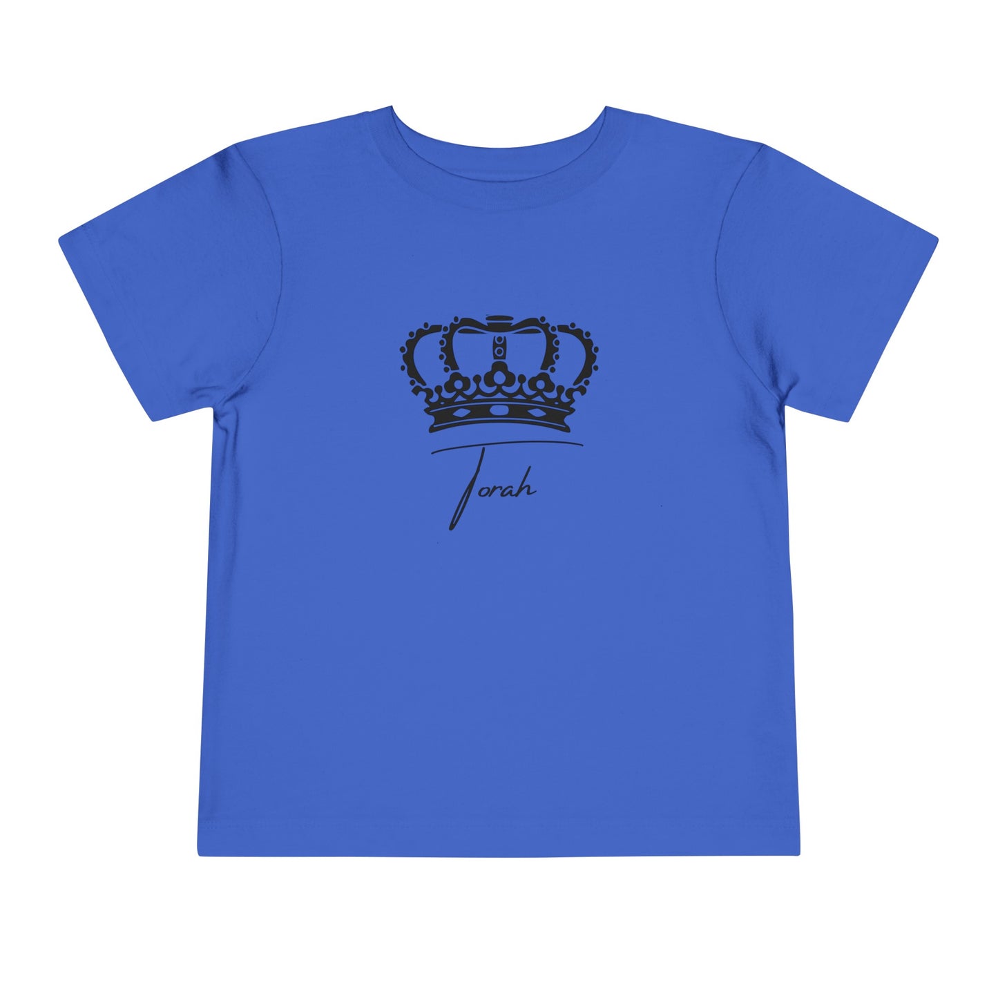 Toddler Crowned Torah Short Sleeve Tee