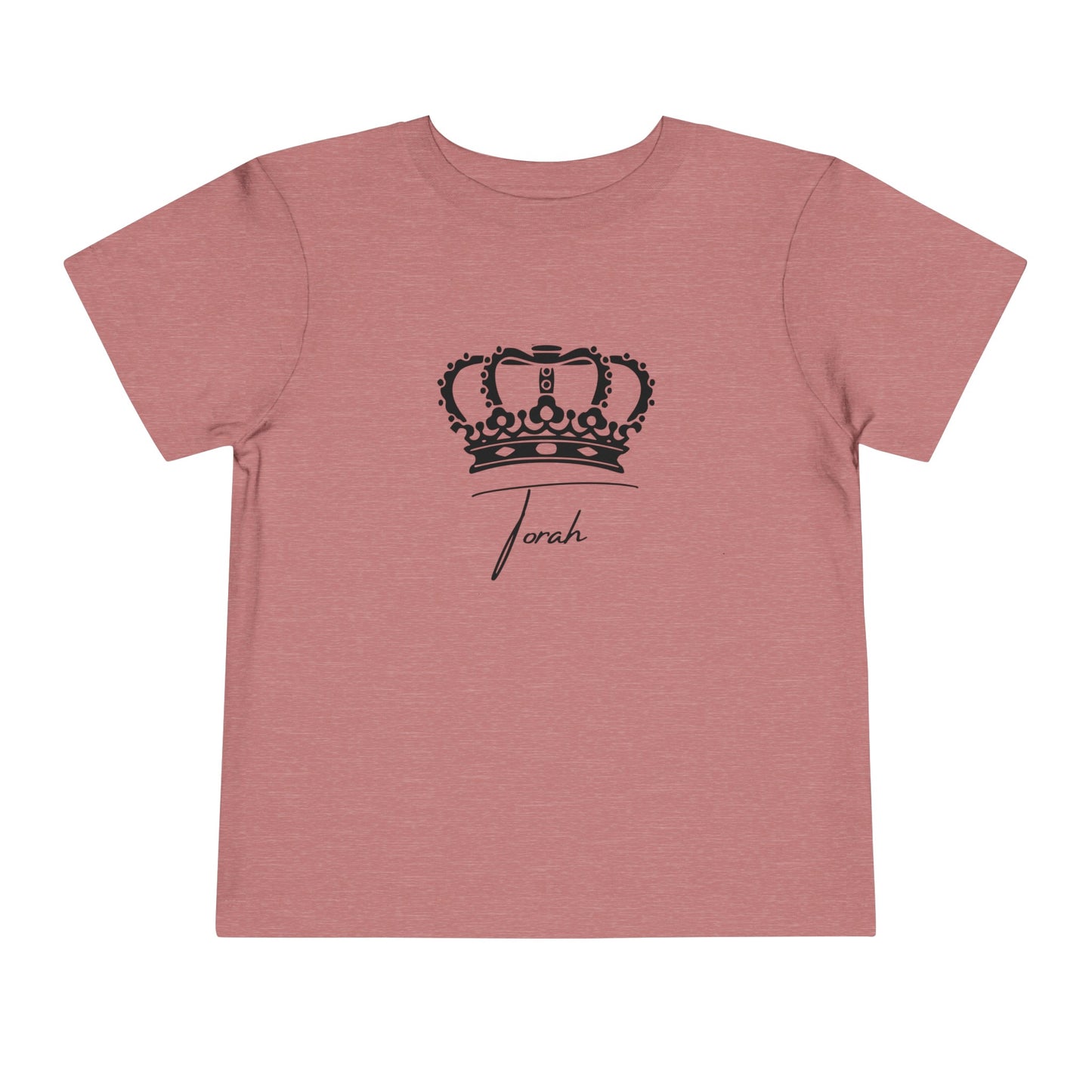 Toddler Crowned Torah Short Sleeve Tee