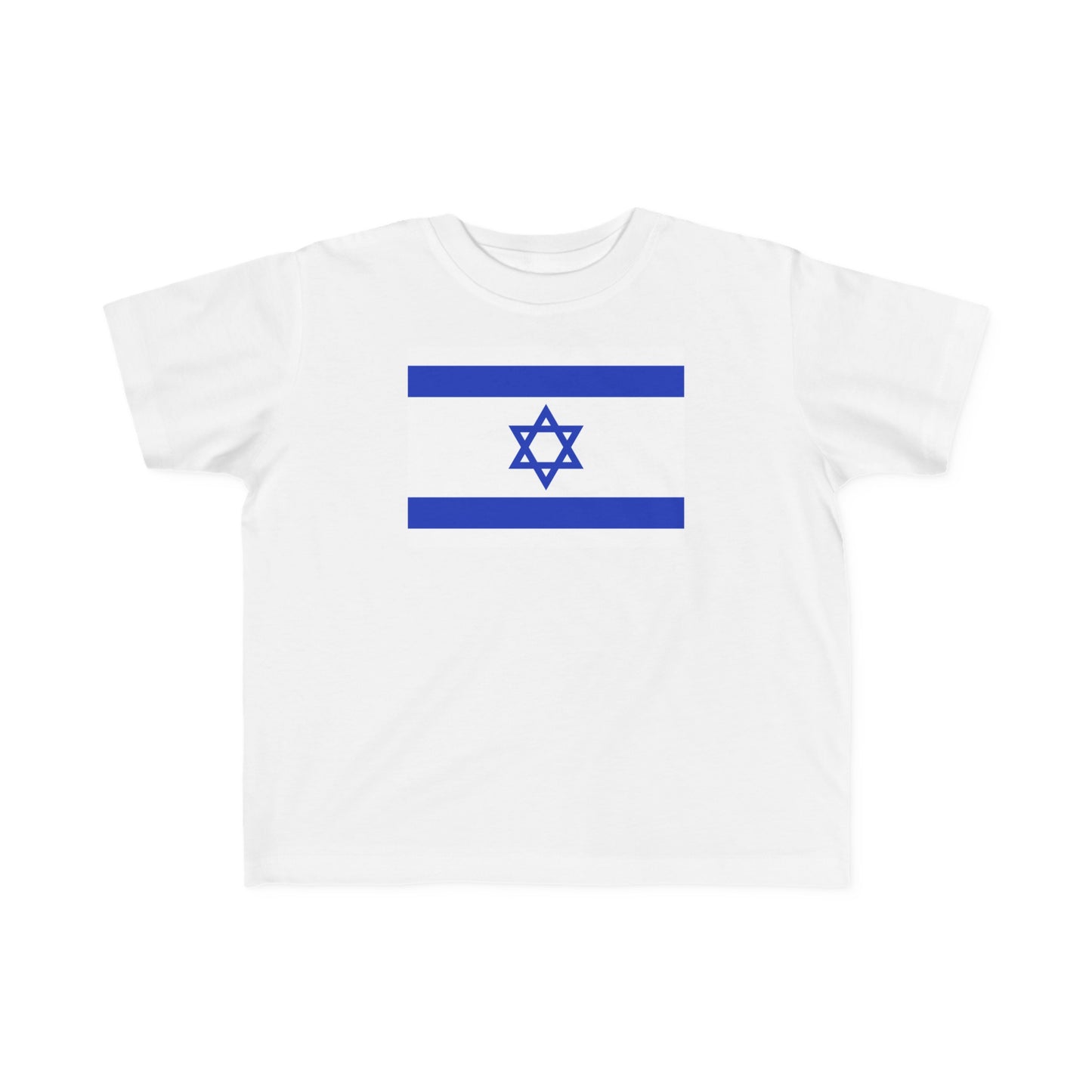 Toddler Flag of Israel Short Sleeve Jersey