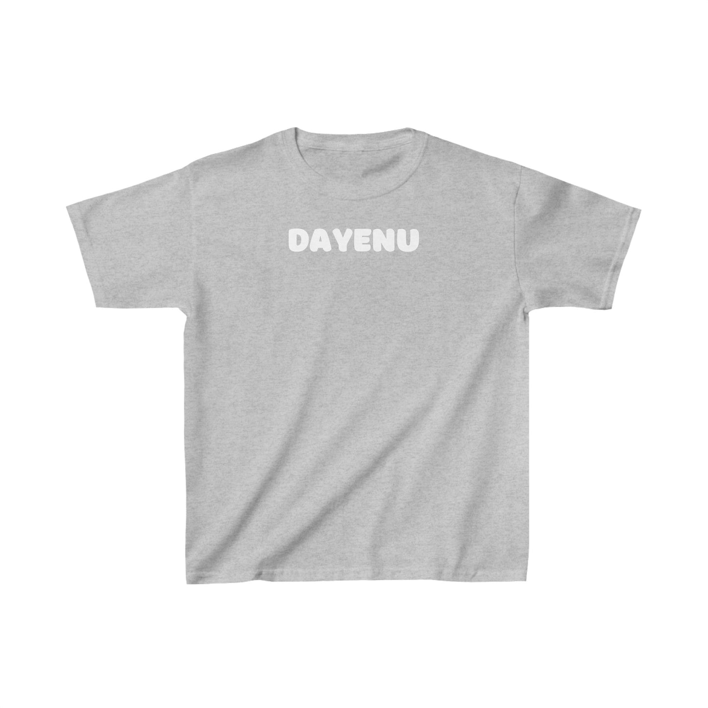Kids Dayenu short sleeve t-shirt