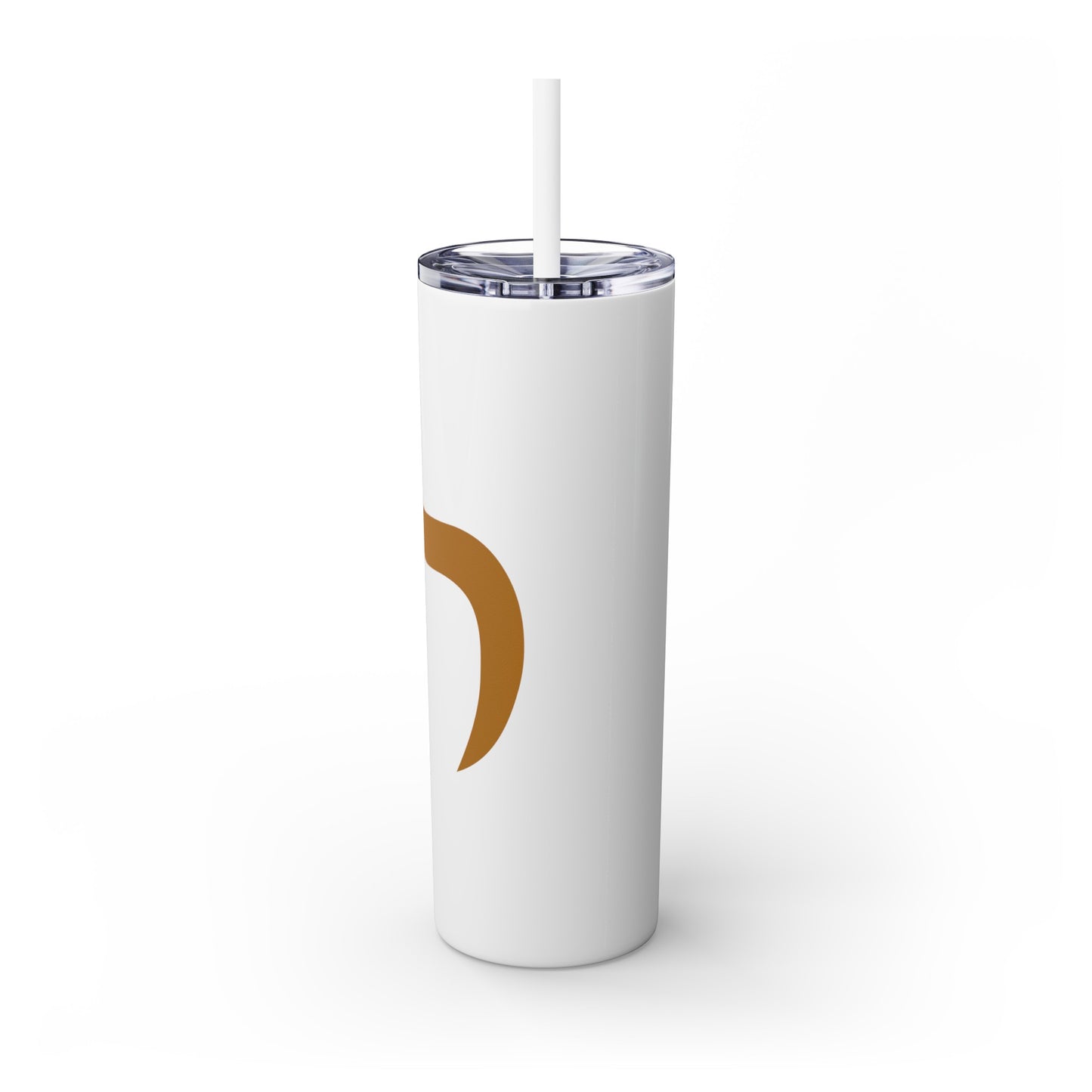 Gold Chai Tumbler with Straw, 20oz