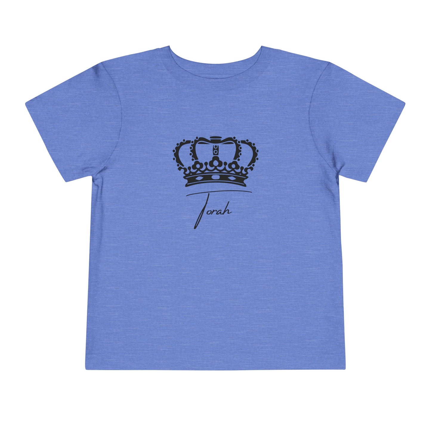 Toddler Crowned Torah Short Sleeve Tee
