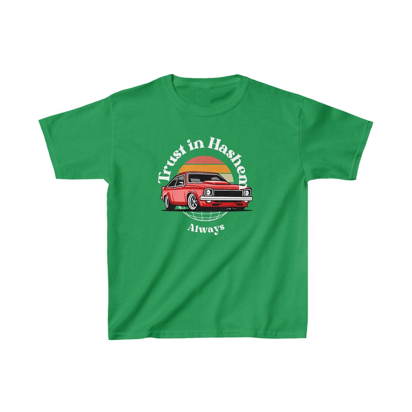 Kids' Trust in Hashem Car short sleeve t-shirt