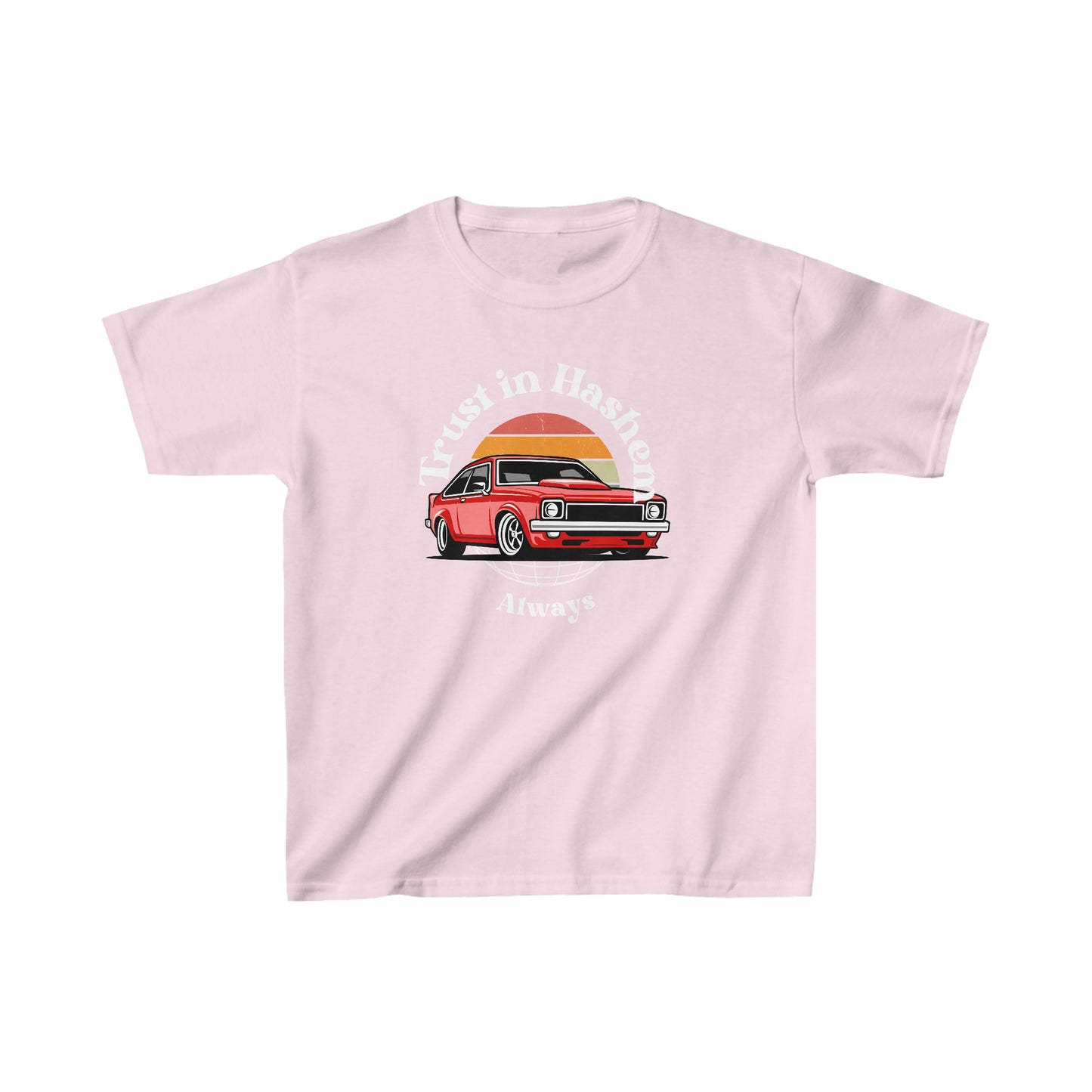 Kids' Trust in Hashem Car short sleeve t-shirt
