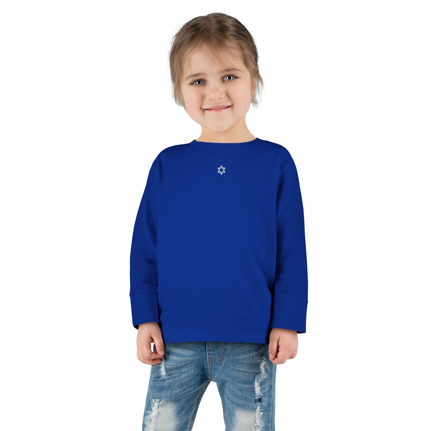 Toddler Sm Magen David Long Sleeve Tee
