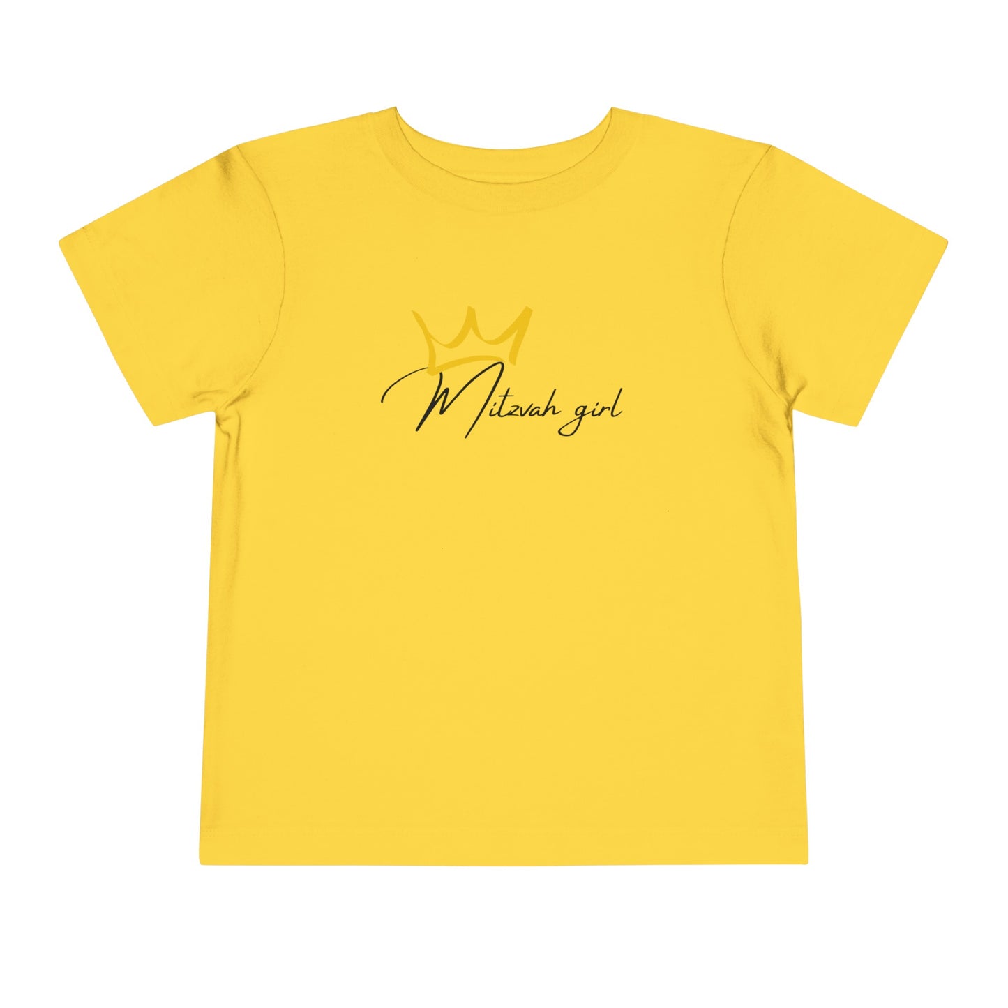 Toddler Girl Mitzvah Girl short sleeve t-shirt