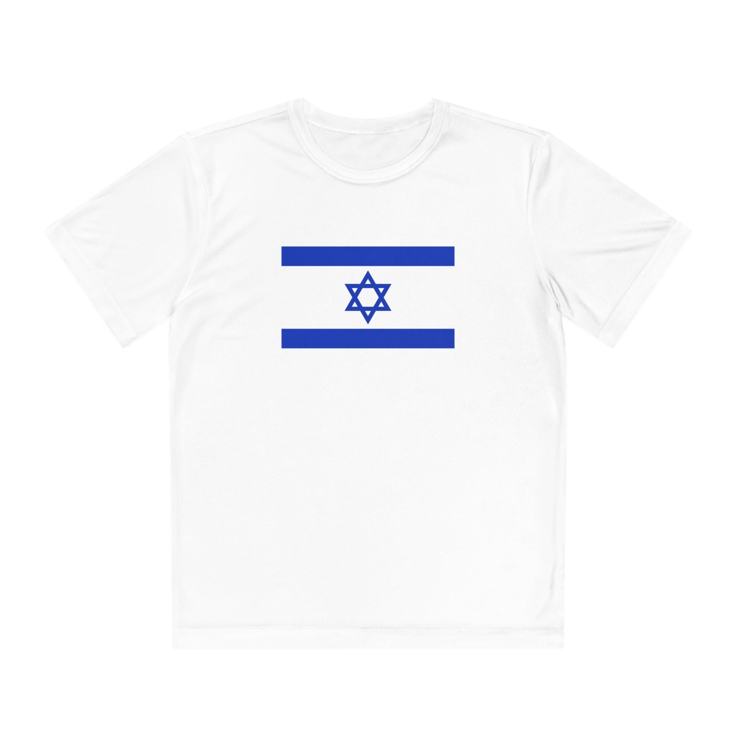 Kids Sport Flag of Israel Tee