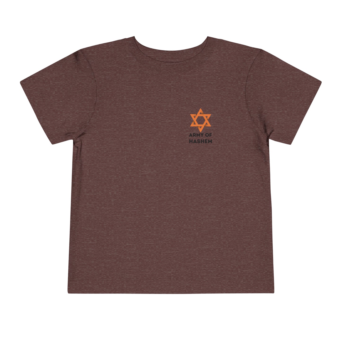 Toddlers' Magen David Army of Hashem short sleeve t-shirt