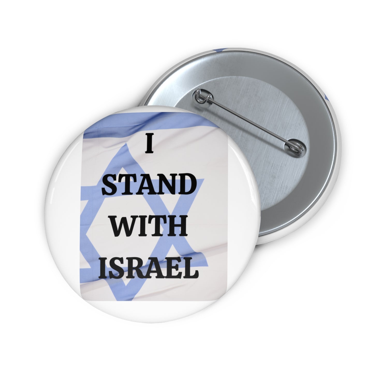 I stand with Israel - Pin Buttons