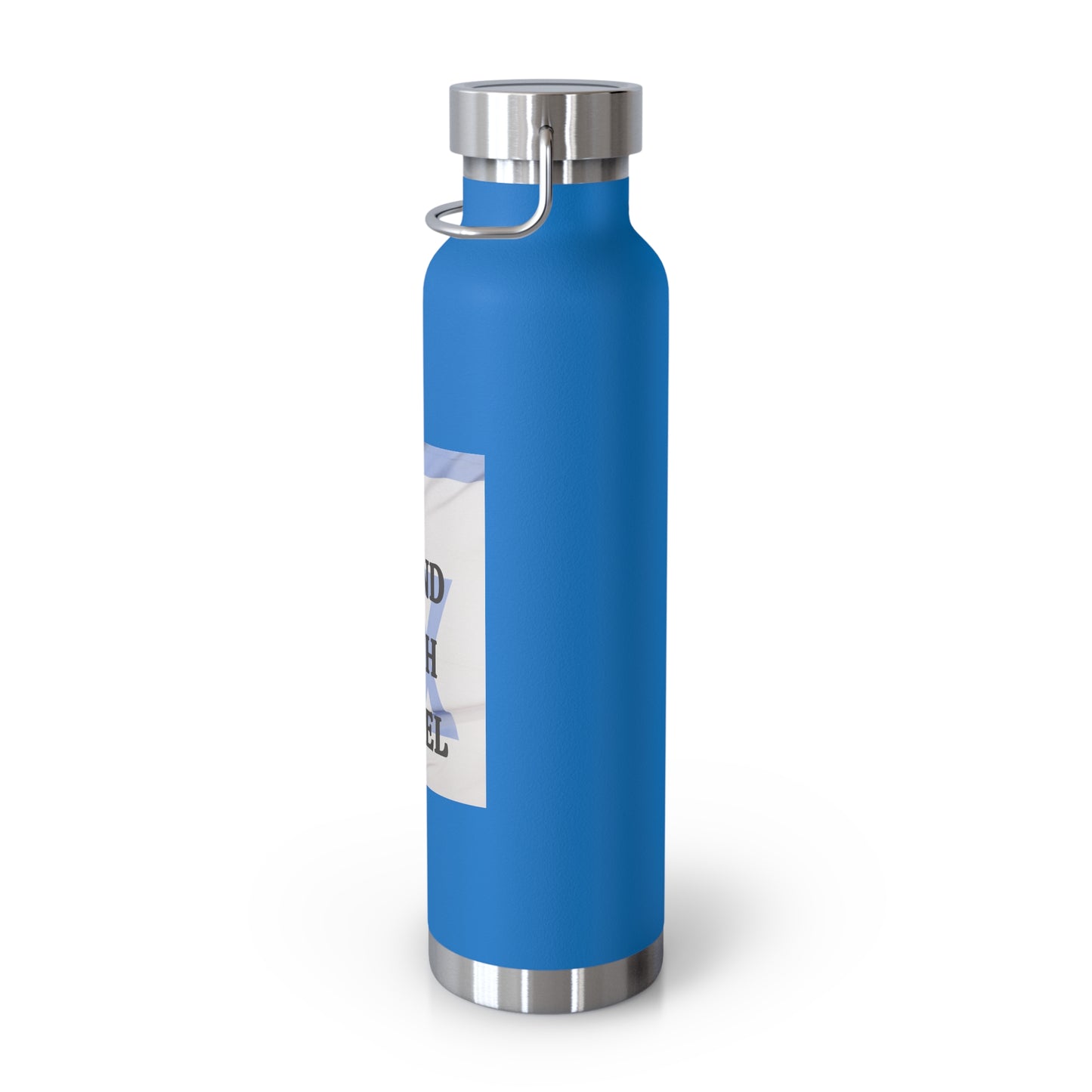 I stand with Israel - Copper Vacuum Insulated Bottle, 22oz